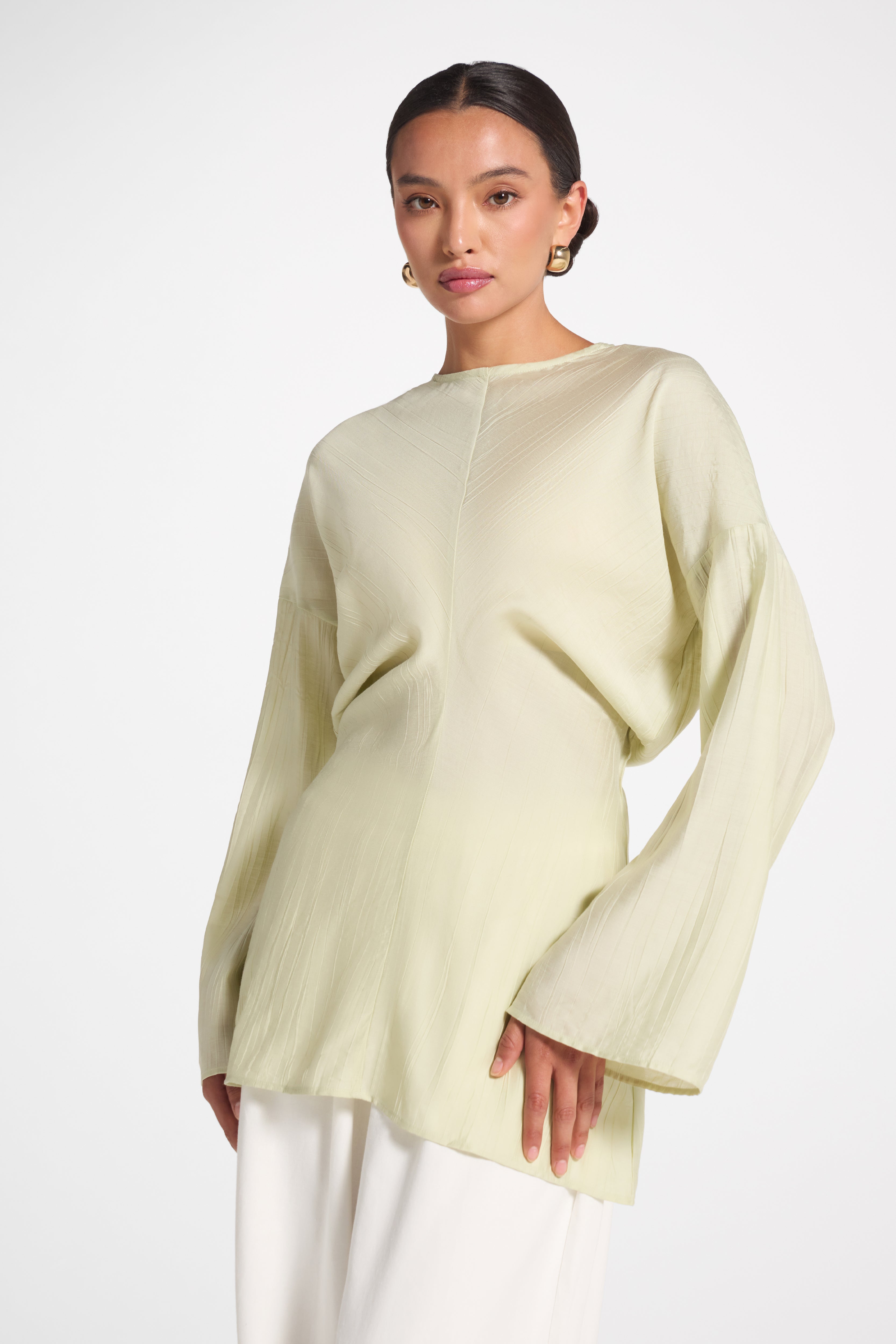 Dolman Sleeve Top - Pistachio