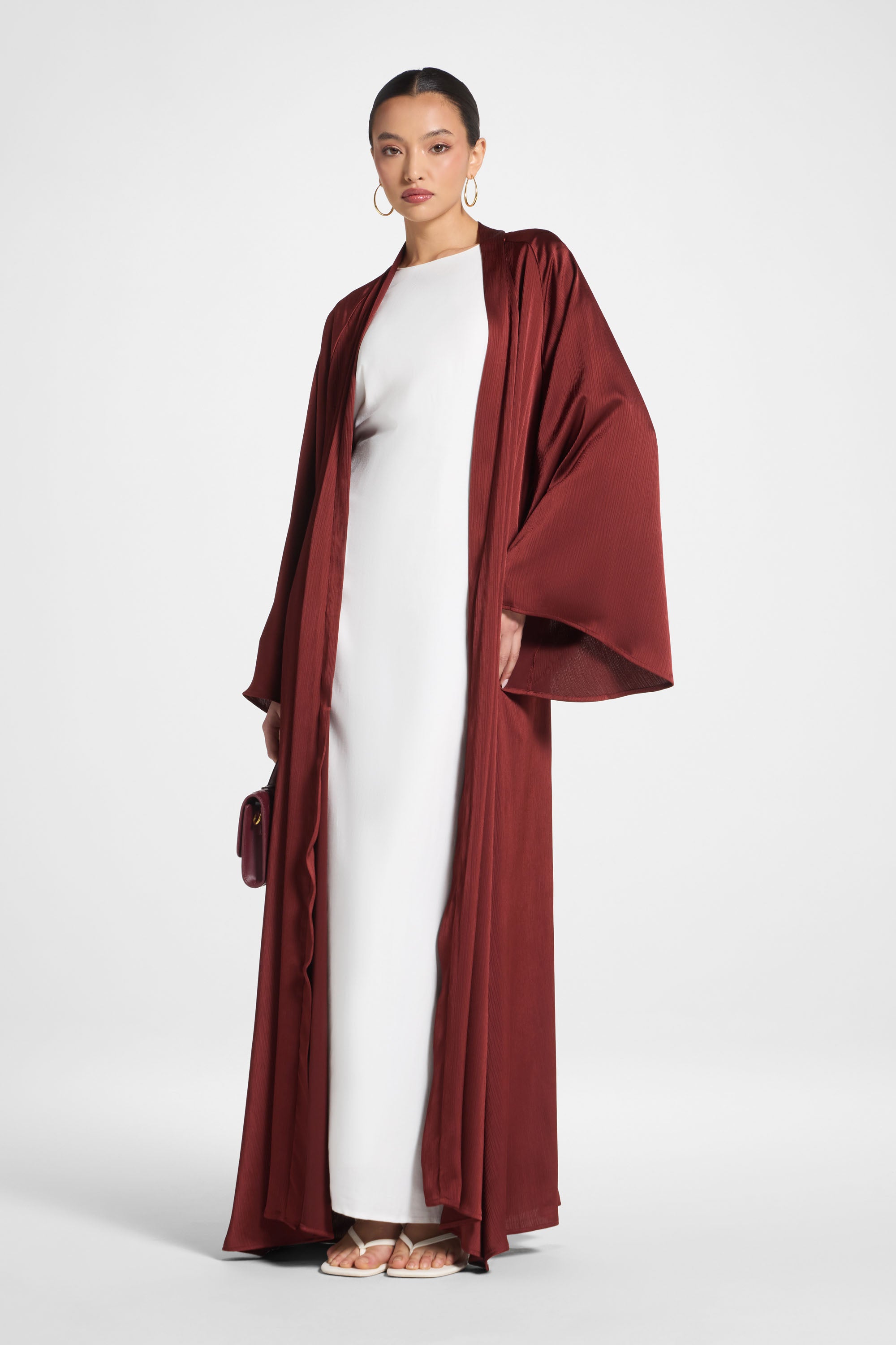 Sabeen Open Abaya - Karaz