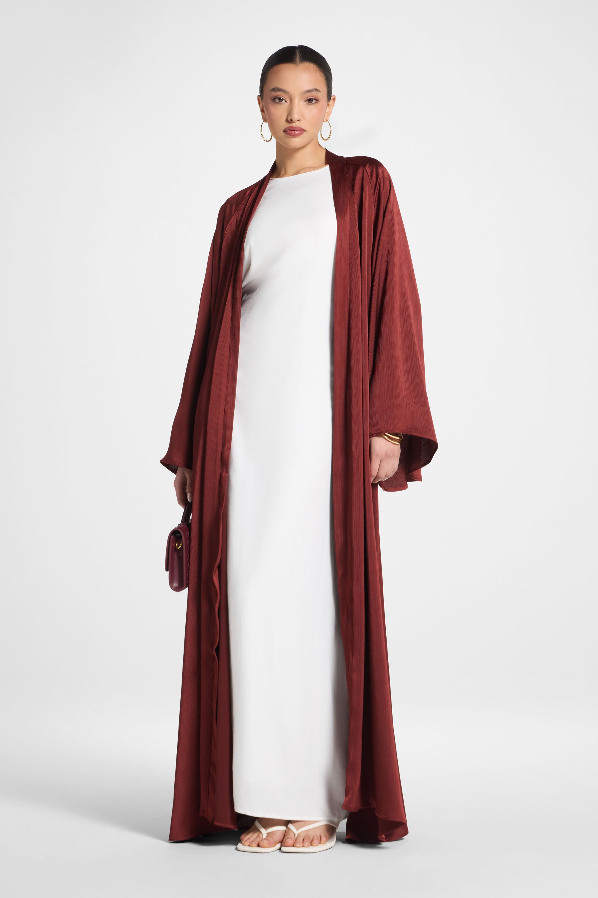 Sabeen Open Abaya - Karaz