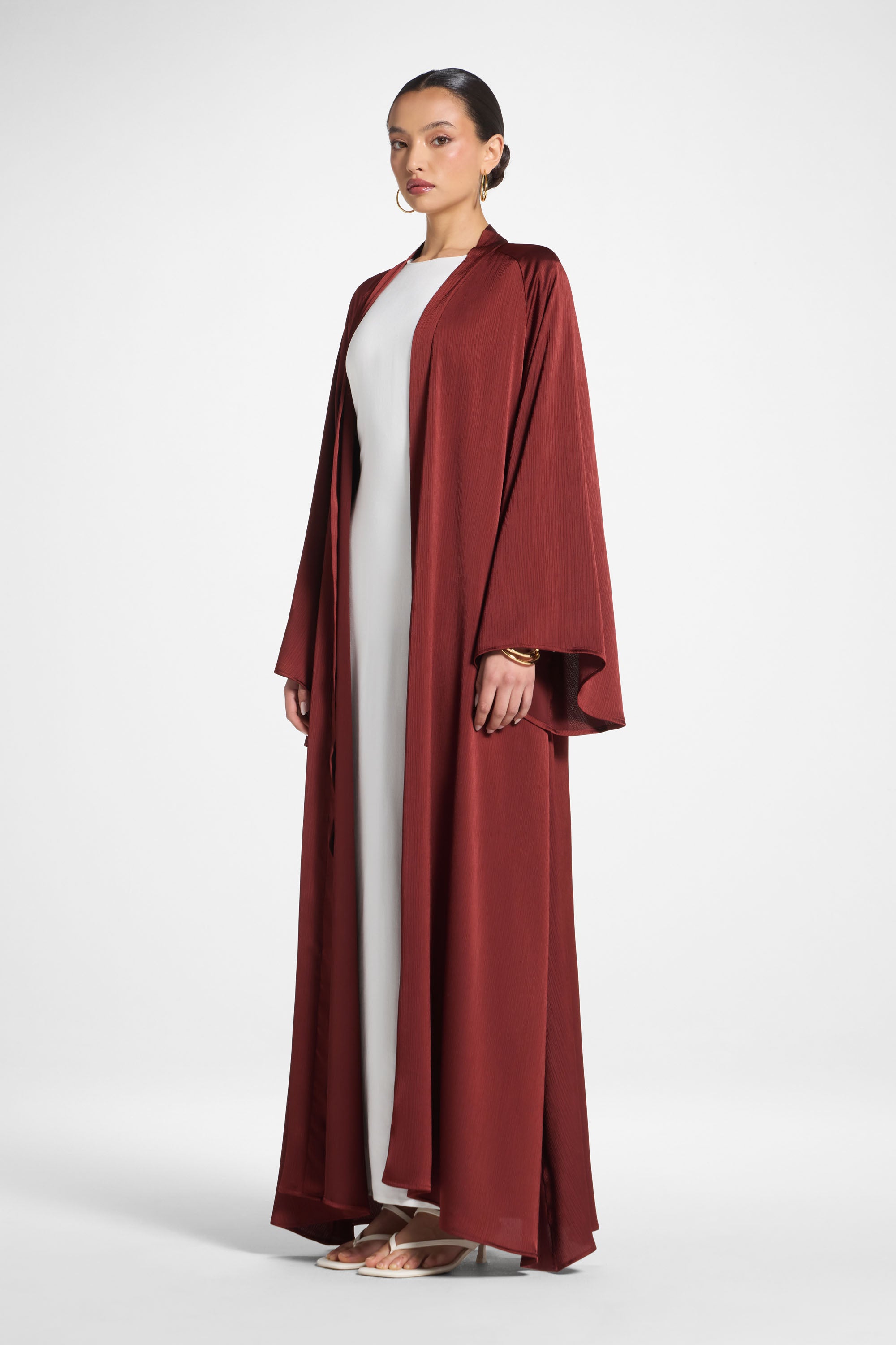Sabeen Open Abaya - Karaz