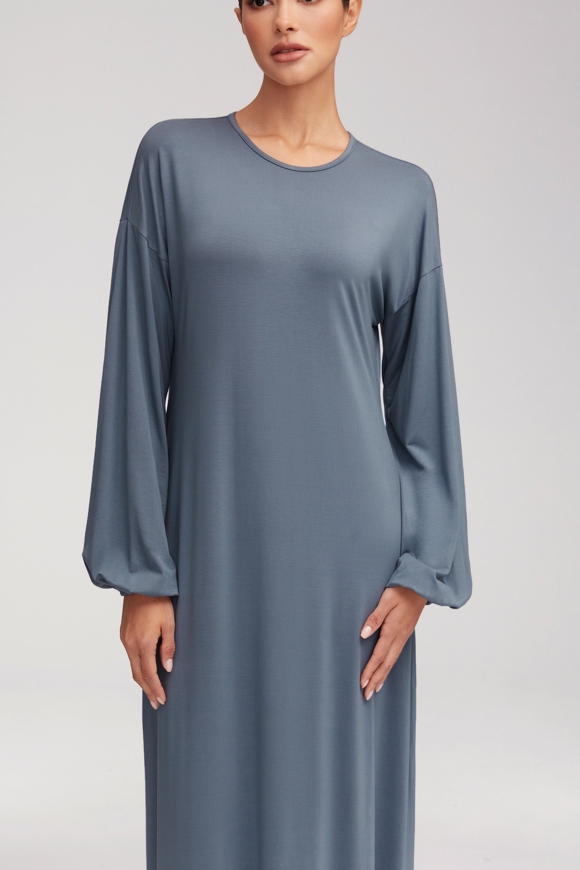 Afiyah Jersey Maxi Dress - Dusk Clothing saigonodysseyhotel 