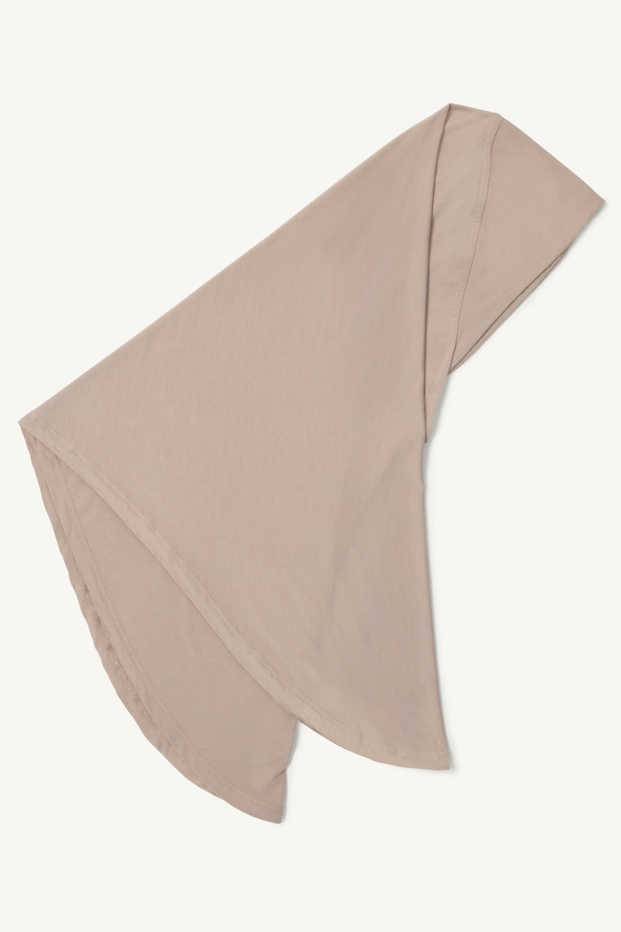 Amira Bamboo Jersey Instant Hijab - Mink Veiled