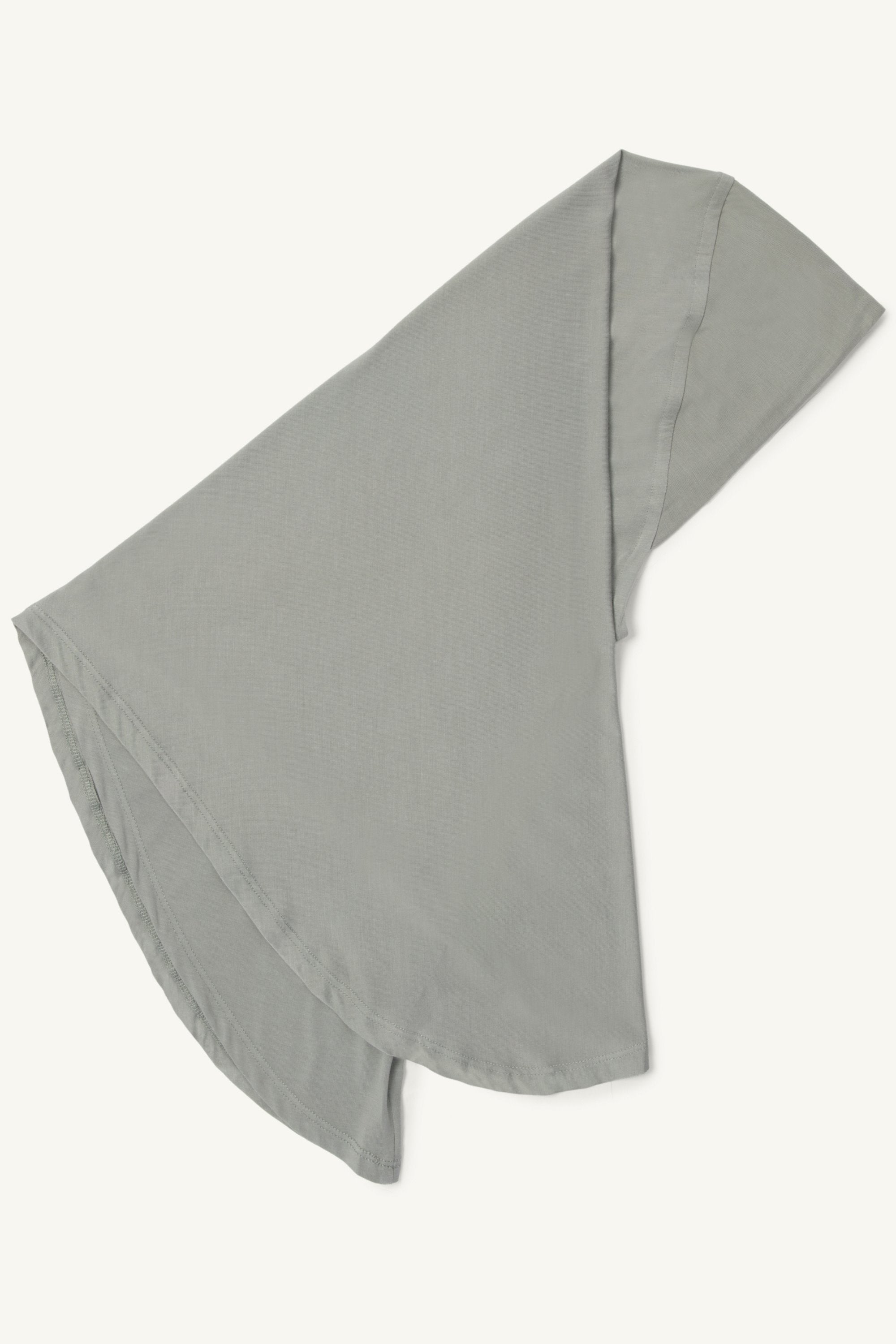 Amira Bamboo Jersey Instant Hijab - Sage Veiled
