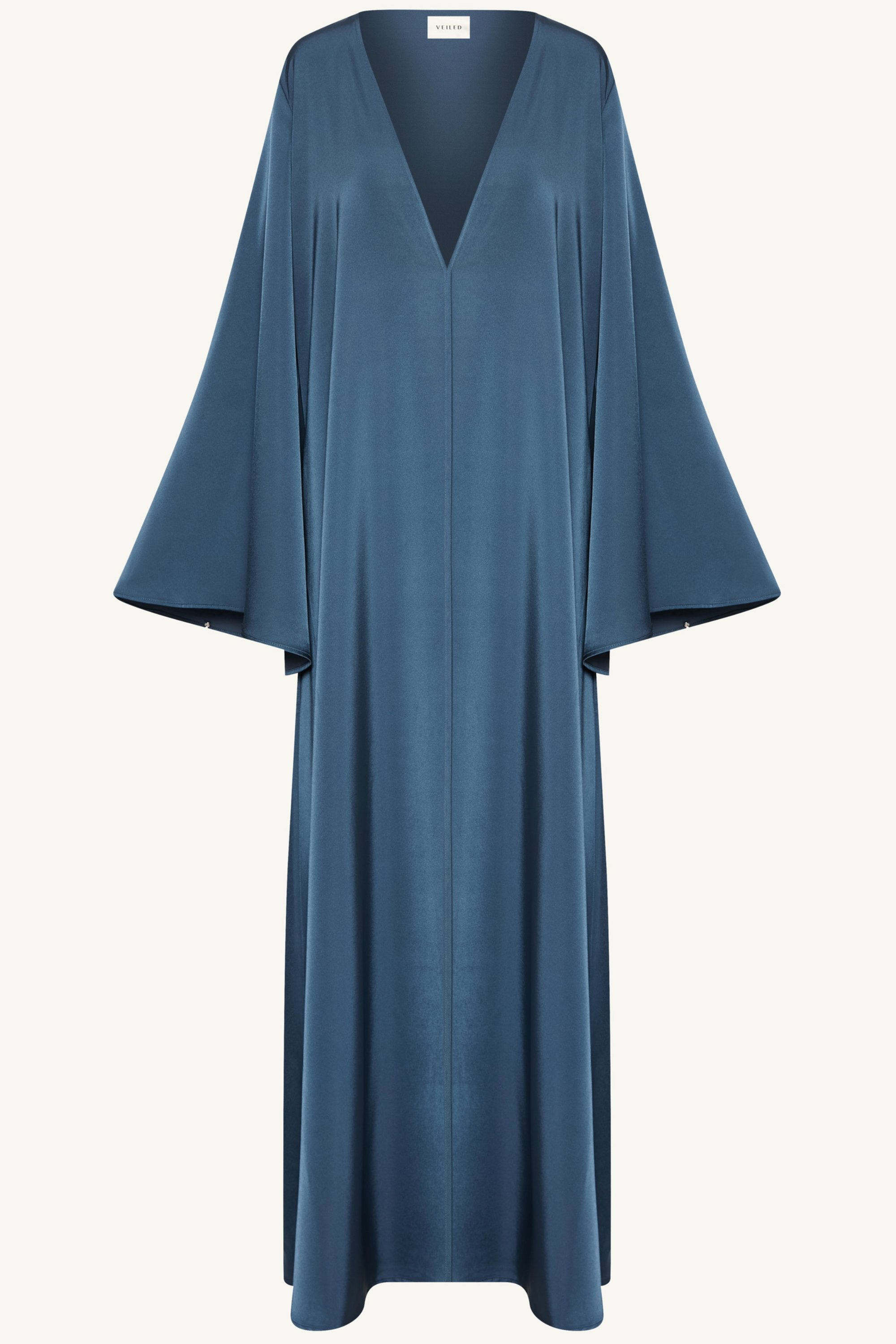 Arwa Flare Sleeve Open Abaya - Layl Abayas Veiled