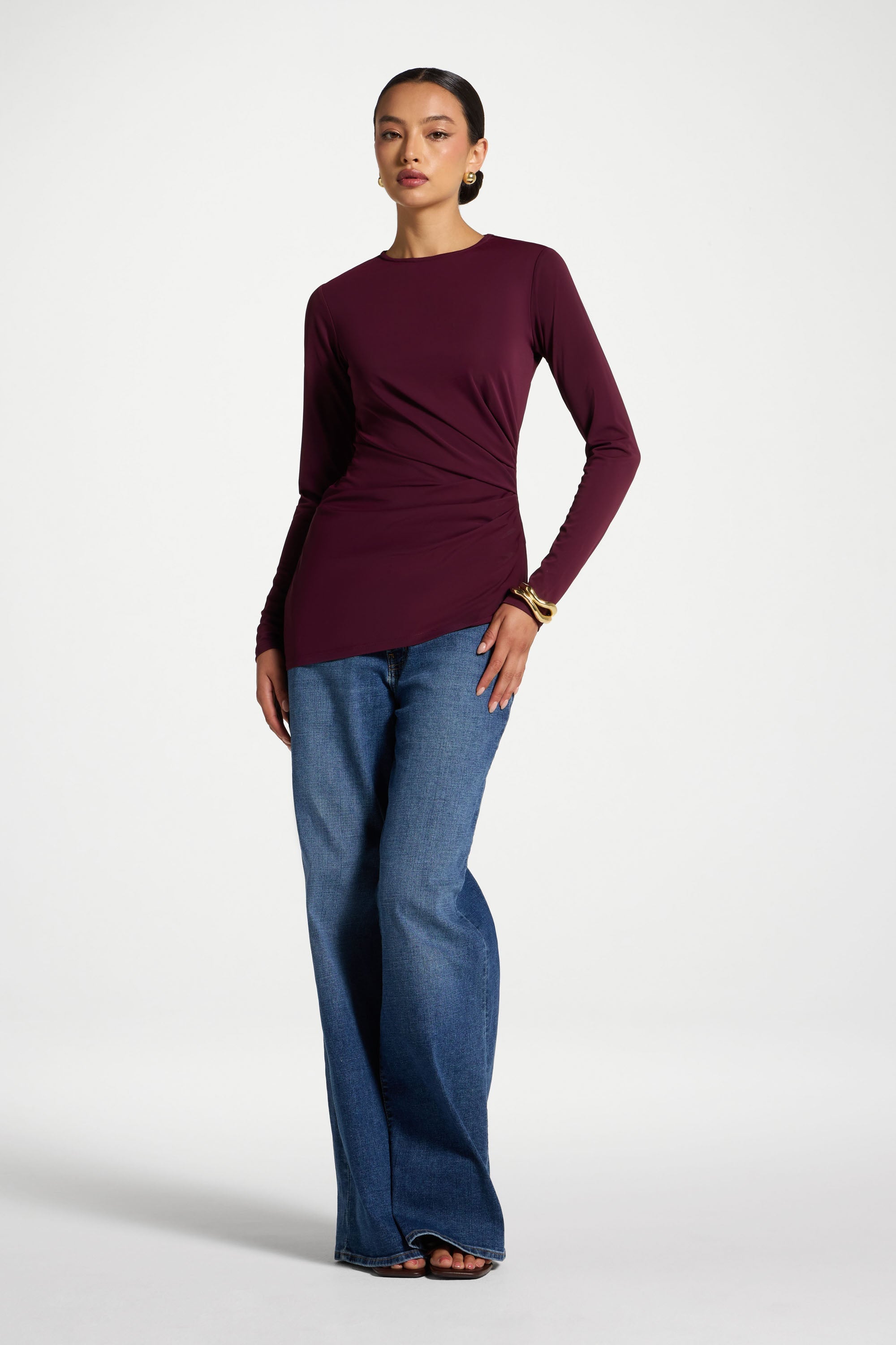 Asymmetric Cape Top - Fig Abayas Veiled