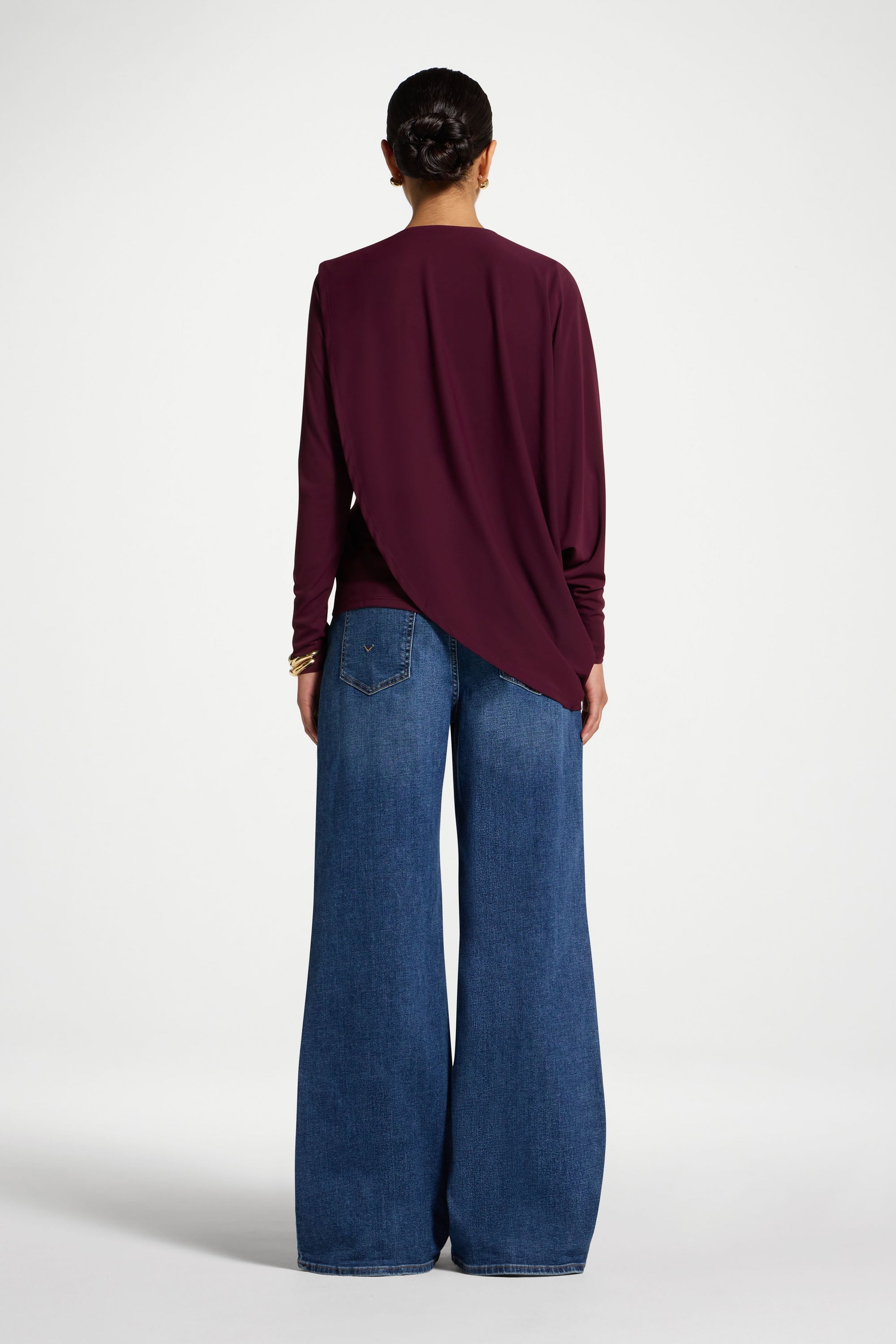 Asymmetric Cape Top - Fig Abayas Veiled