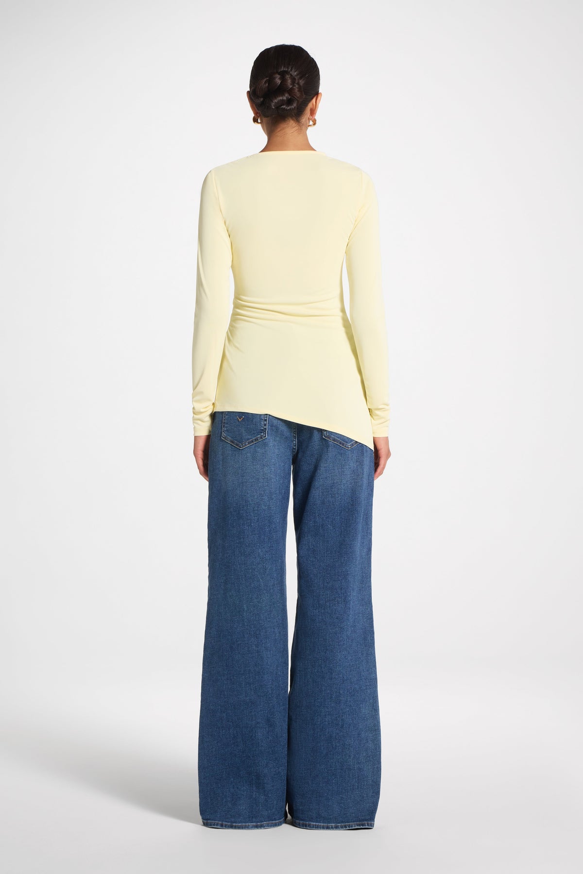 Asymmetrical Pleat Top - Anise Flower Abayas Veiled