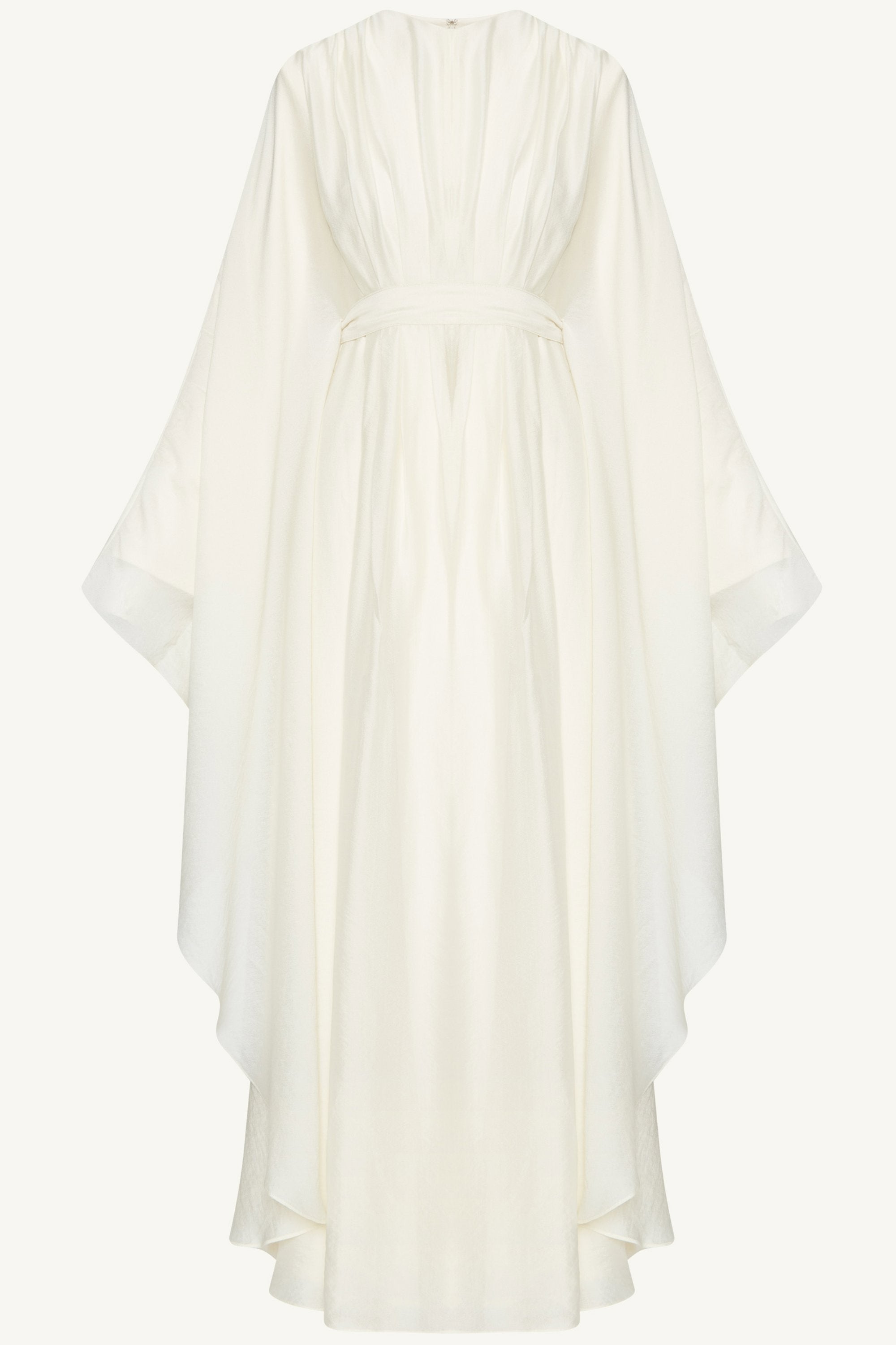 Aura Pleated Maxi Dress - Moonbeam Abayas Veiled