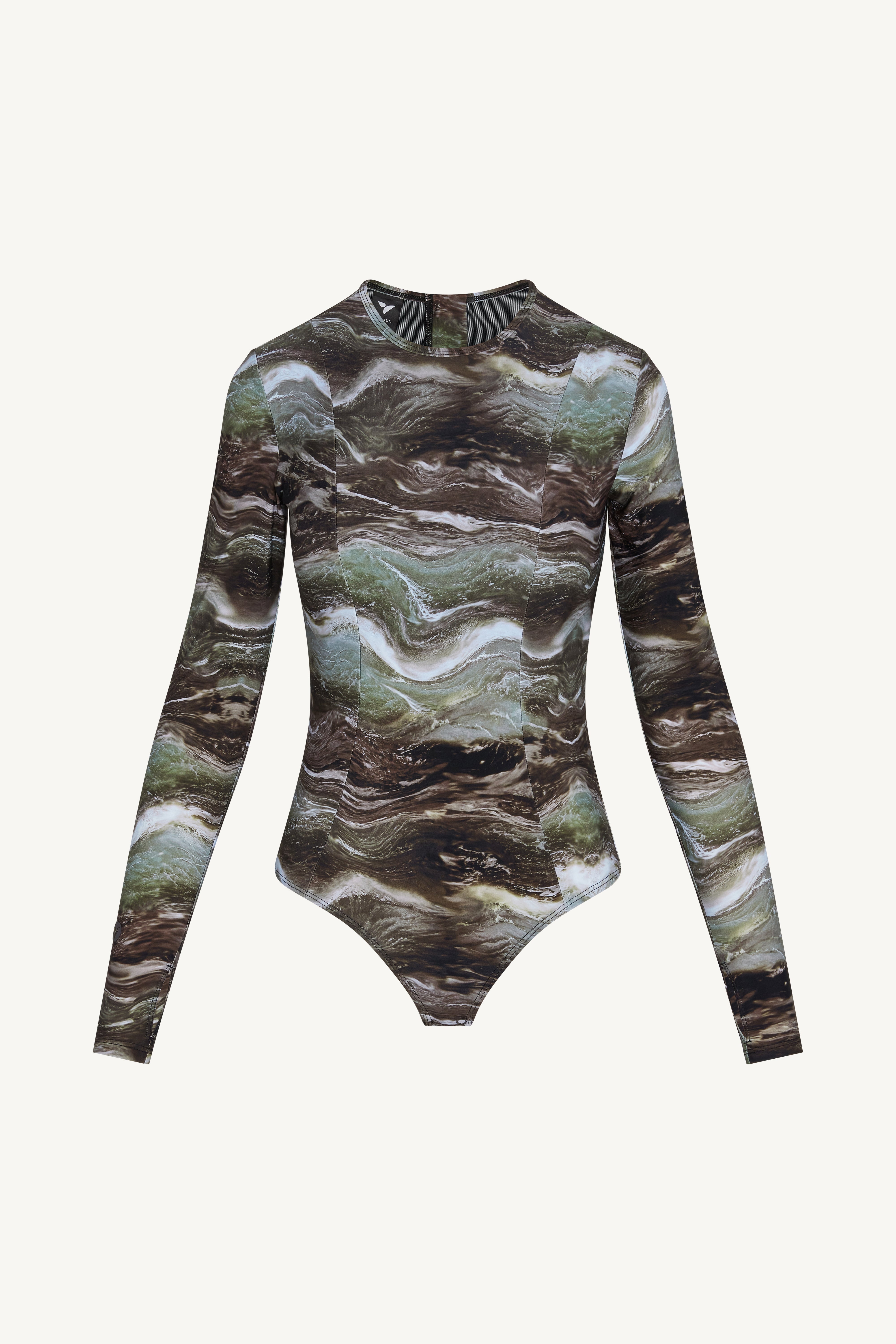 Back Zip Swimsuit - Earth Waves Swim Veiled