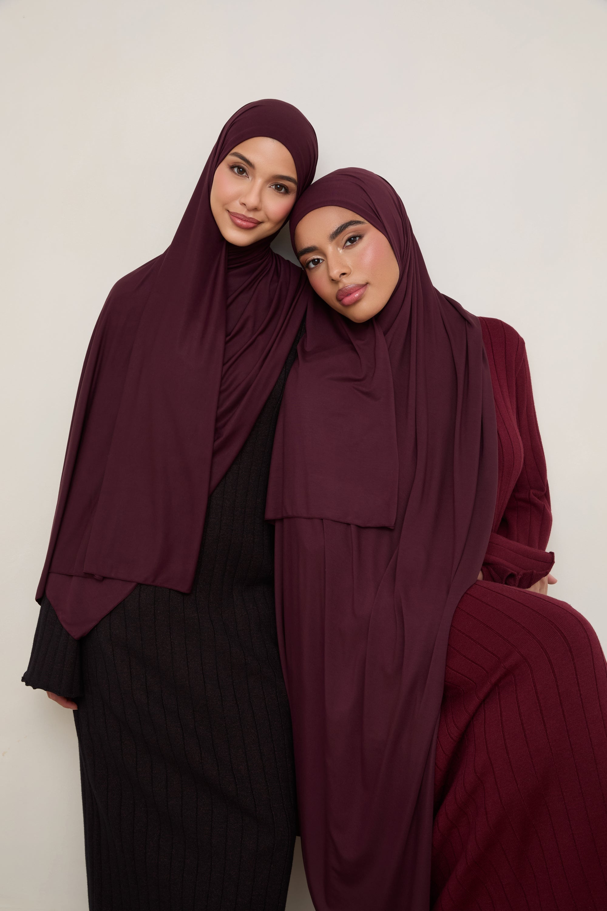 Bamboo Jersey Hijab - Fudge Hijabs Veiled