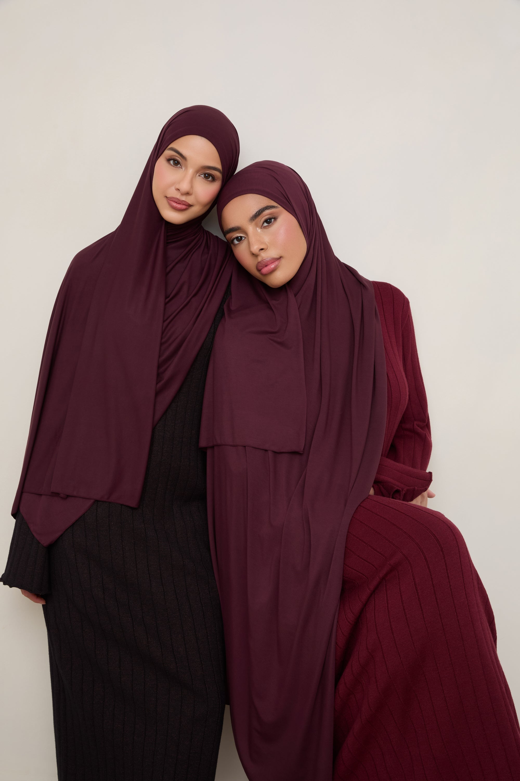 Bamboo Jersey Hijab - Fudge Hijabs Veiled