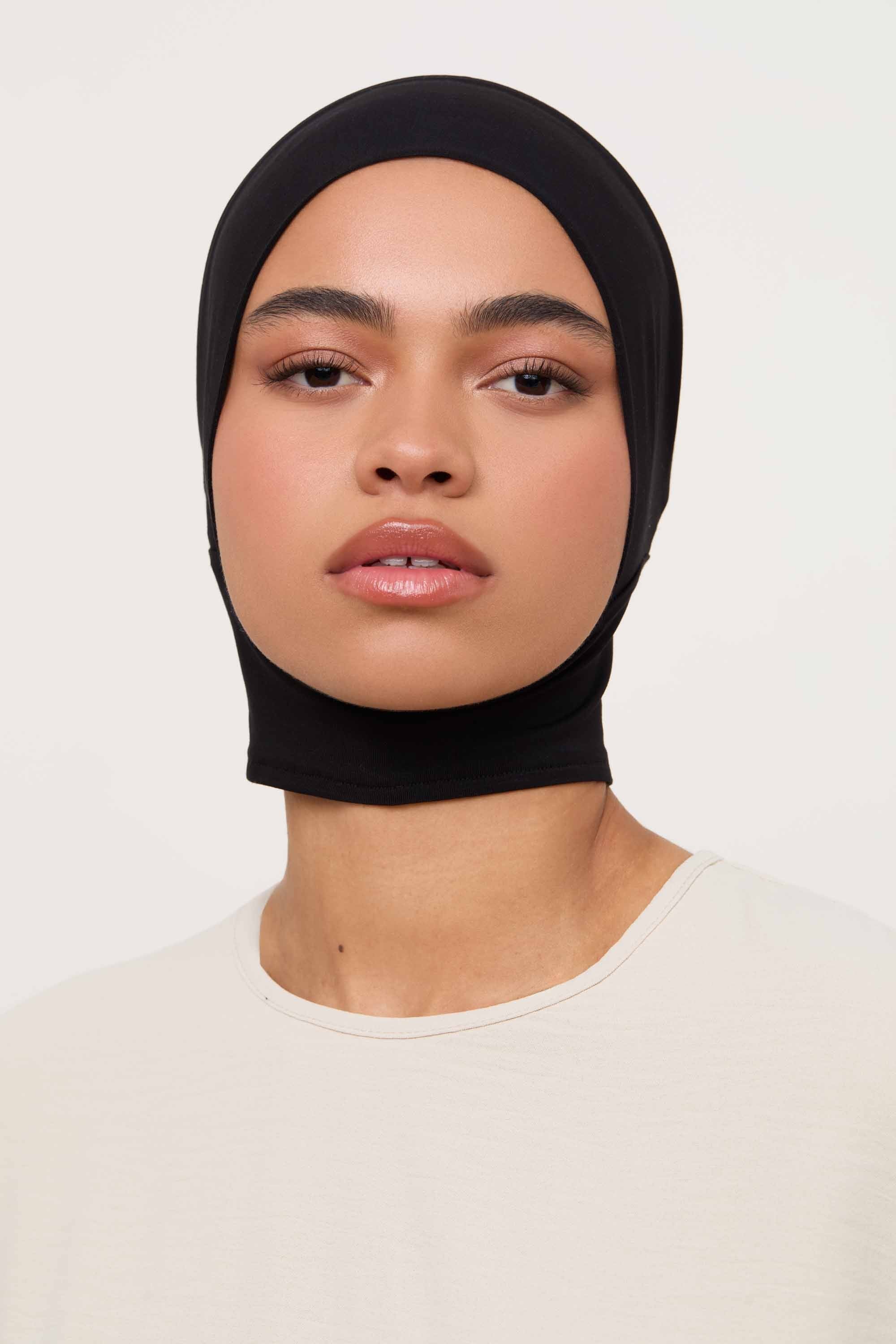 Bamboo Jersey Mini Full Coverage Undercap - Black Accessories Veiled