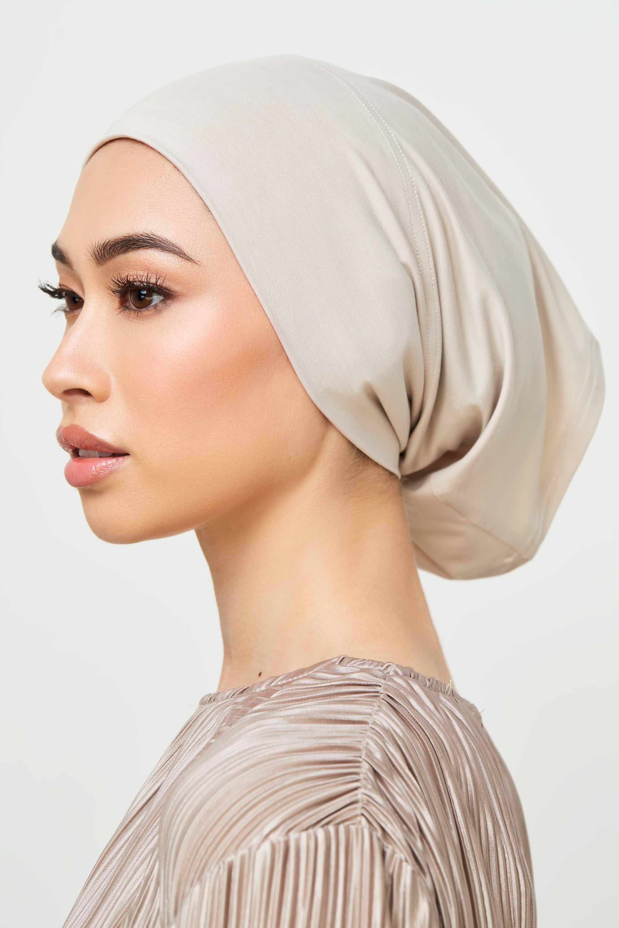 Bamboo Jersey Undercap - Cloud Veiled