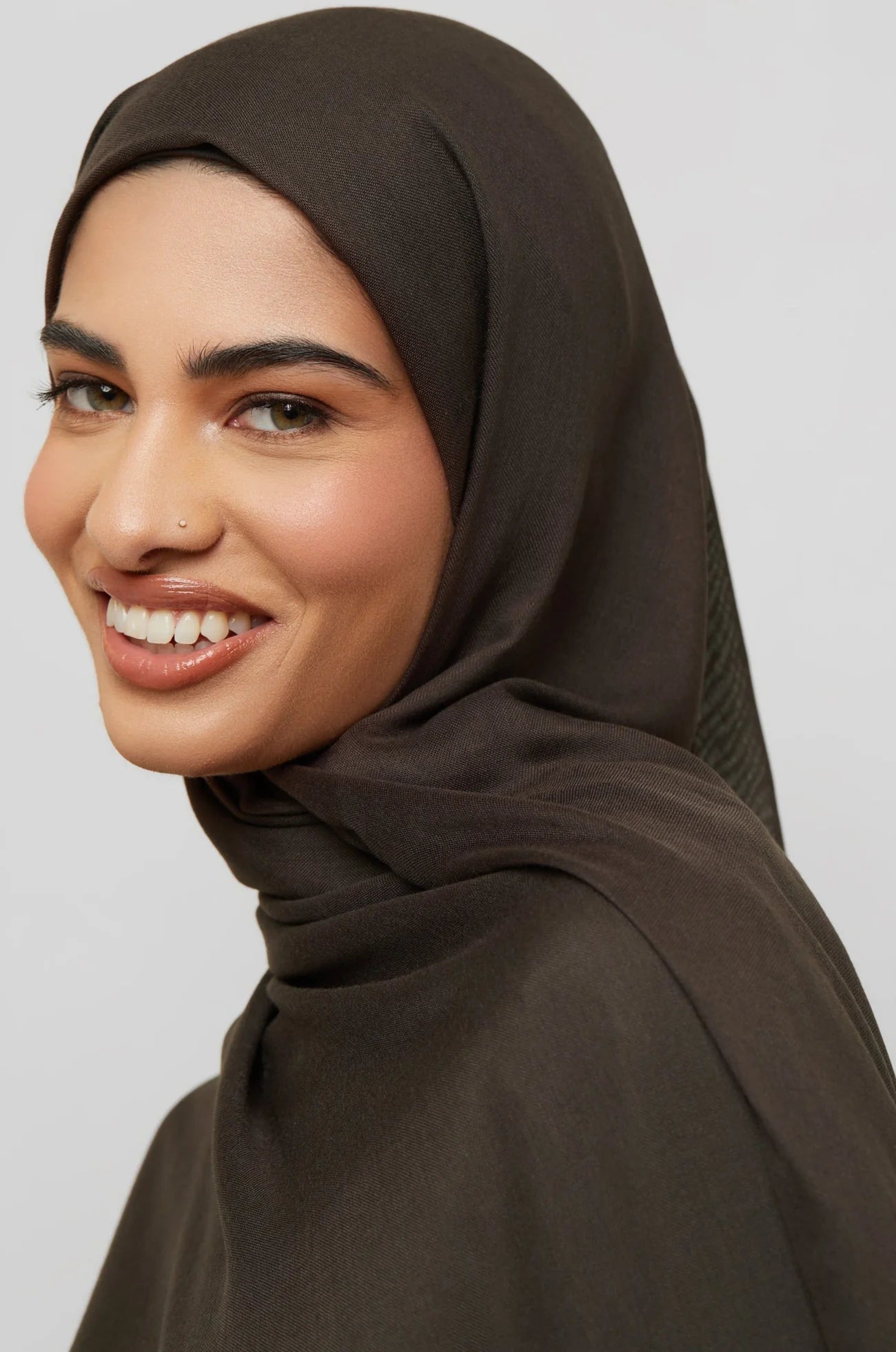 Bamboo Woven Hijab & Matching Undercap Set - Java Veiled