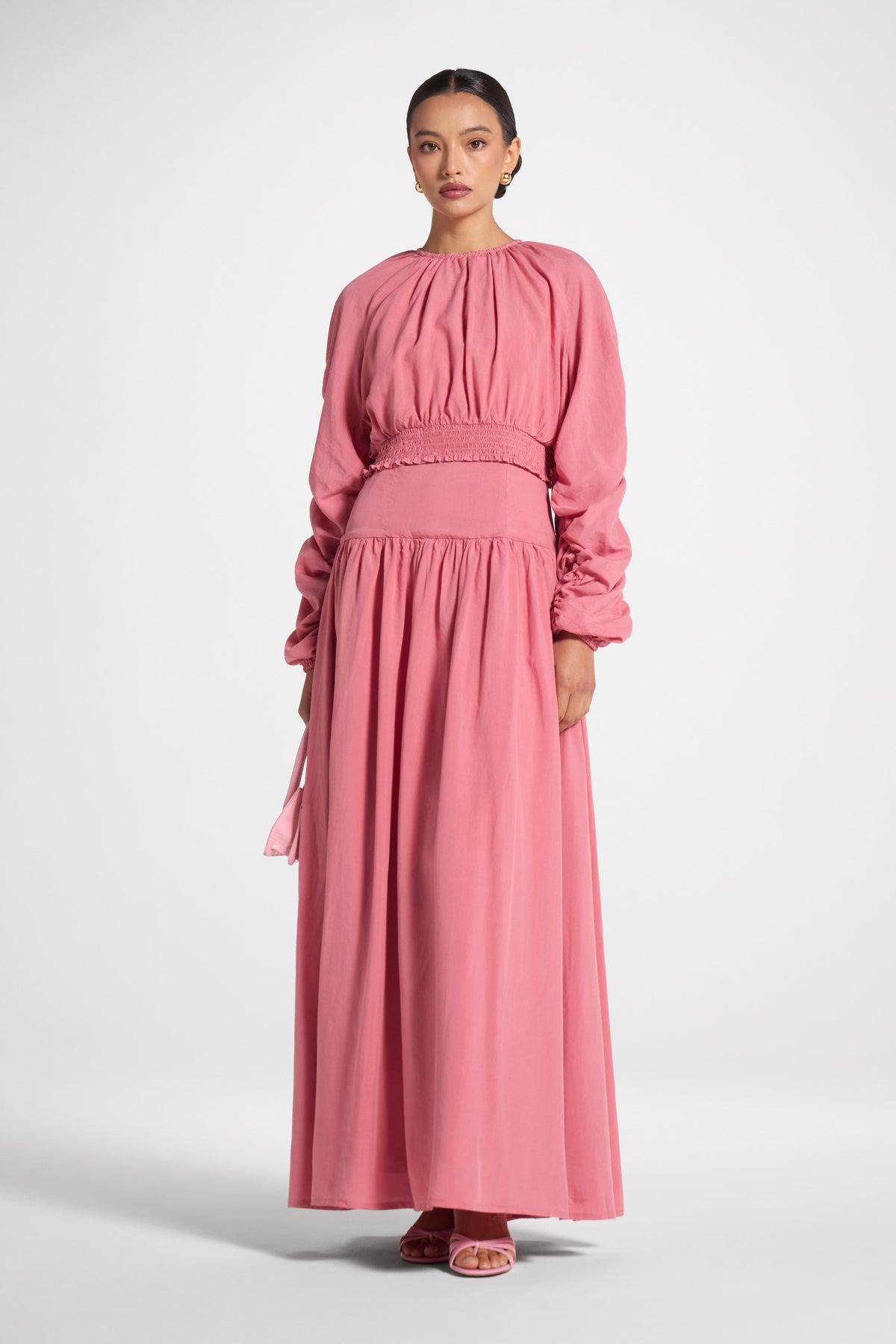 Bolero & Dress Set - Strawberry Sorbet Dress Veiled