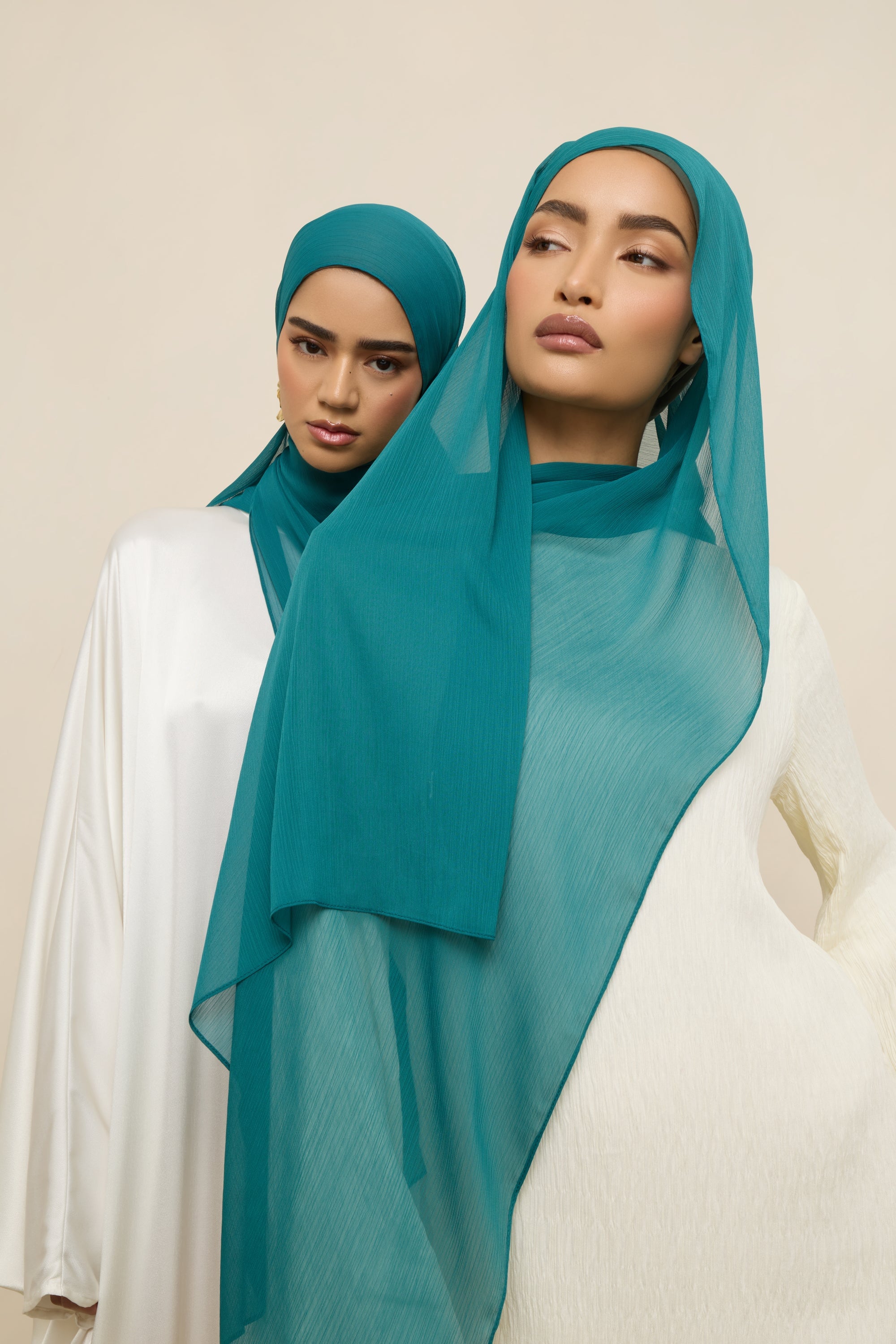 Chiffon Crinkle Hijab - Kalamata Hijabs Veiled