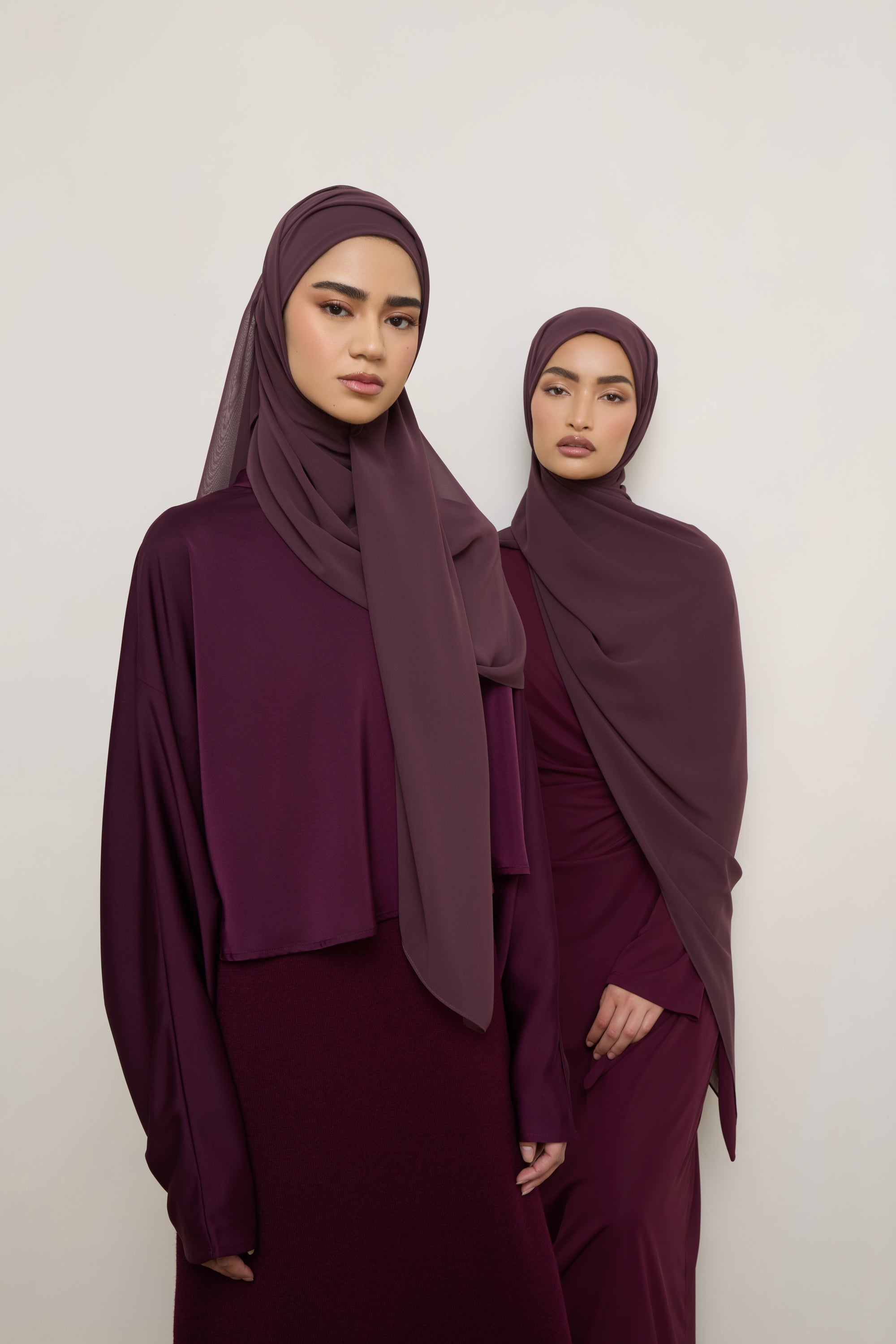 Chiffon LITE Hijab - Fudge Hijabs Veiled