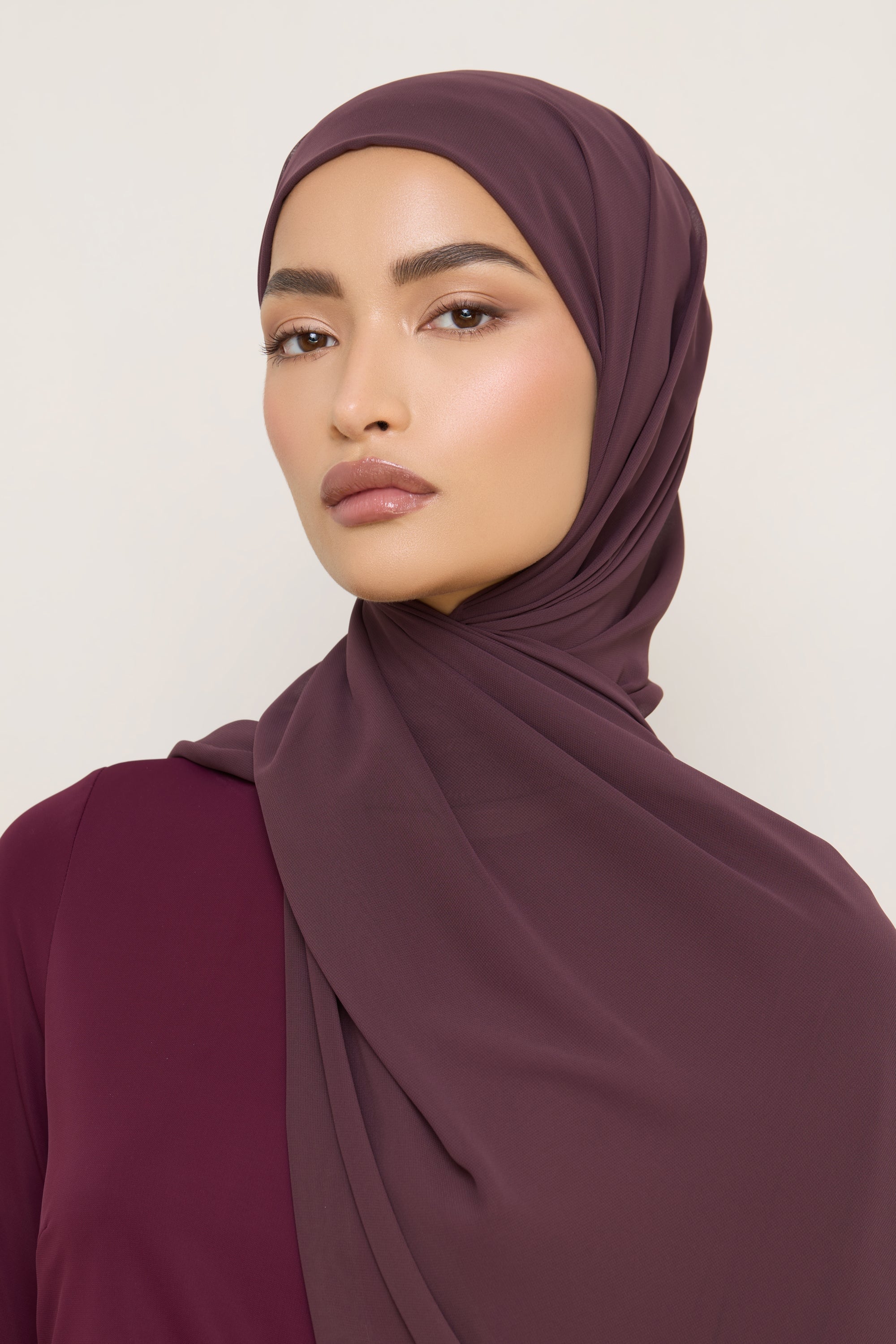Chiffon LITE Hijab - Fudge Hijabs Veiled