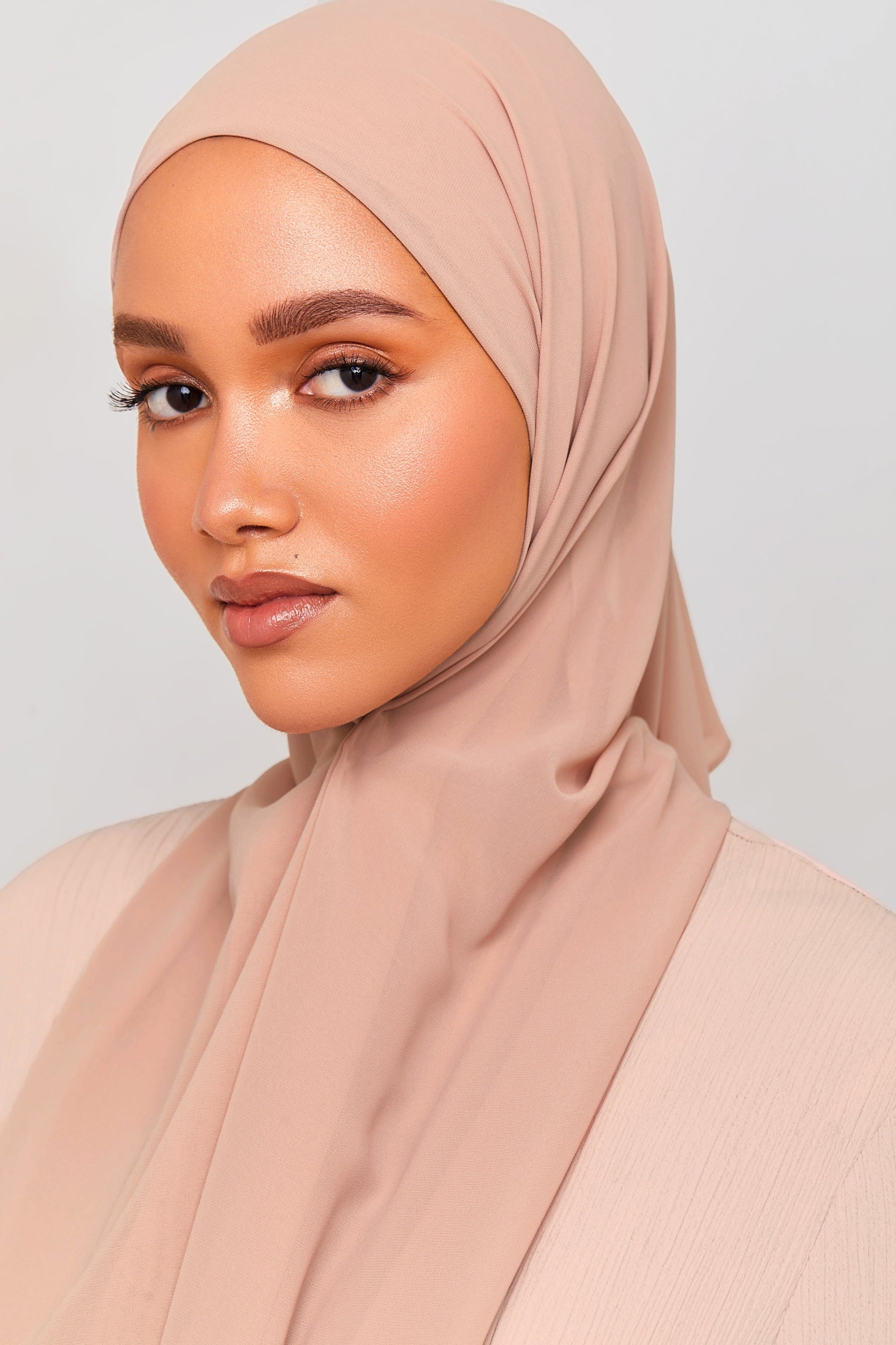 Chiffon LITE Hijab - Shadow Grey Hijabs epschoolboard 