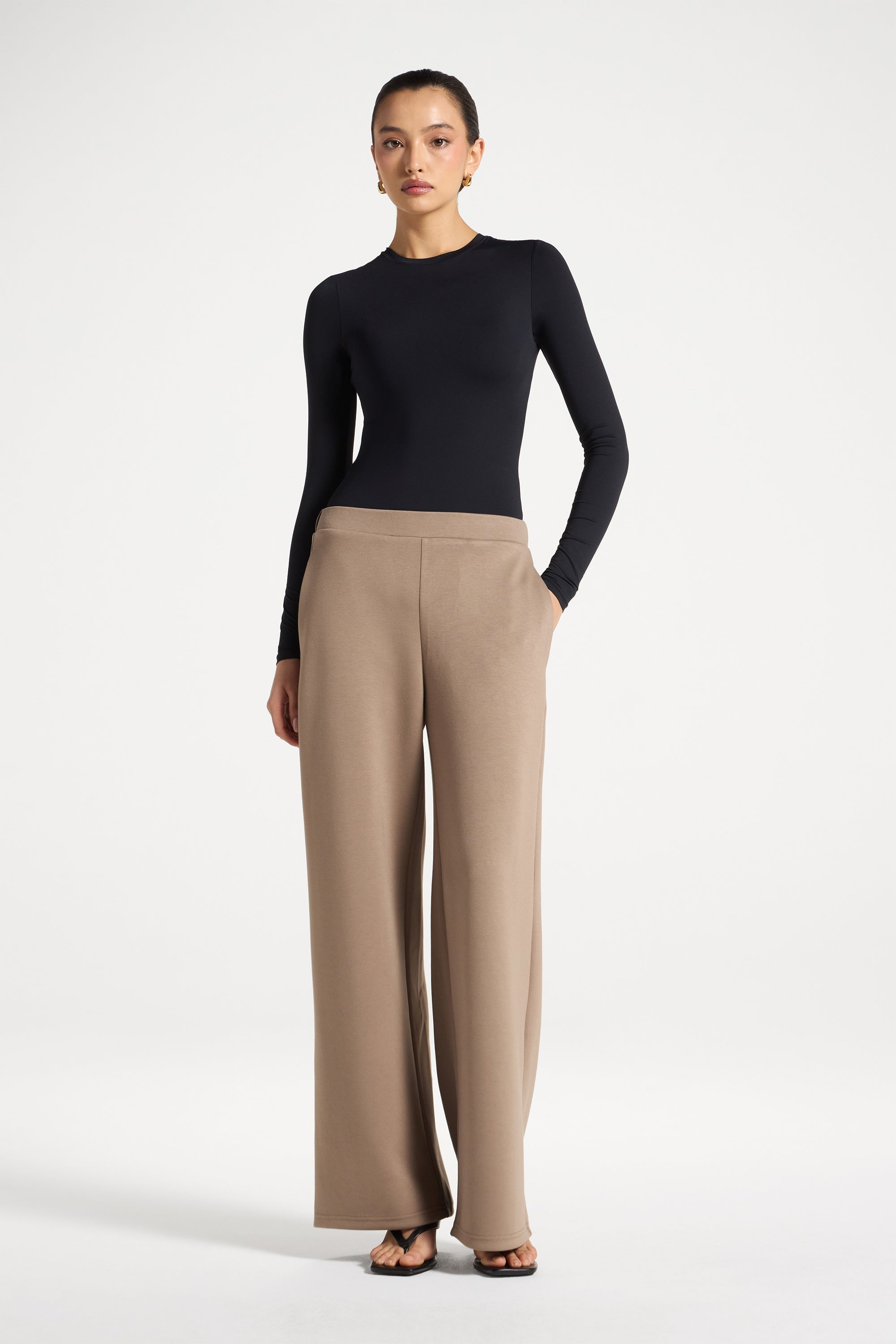 Cinch Top & Pants Set - Vetiver Abayas Veiled