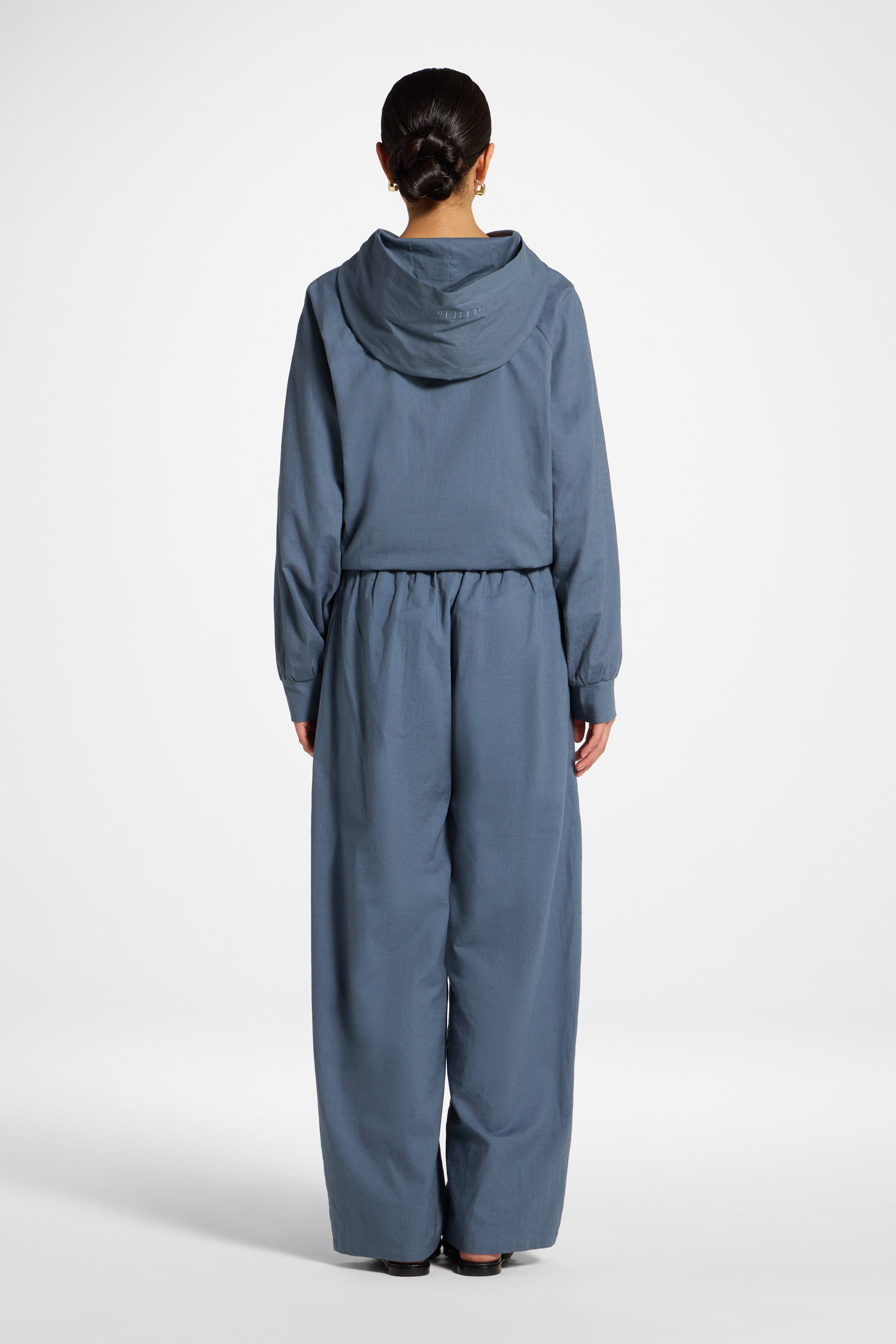 Cotton Linen Barrel Pants - Storm Abayas Veiled