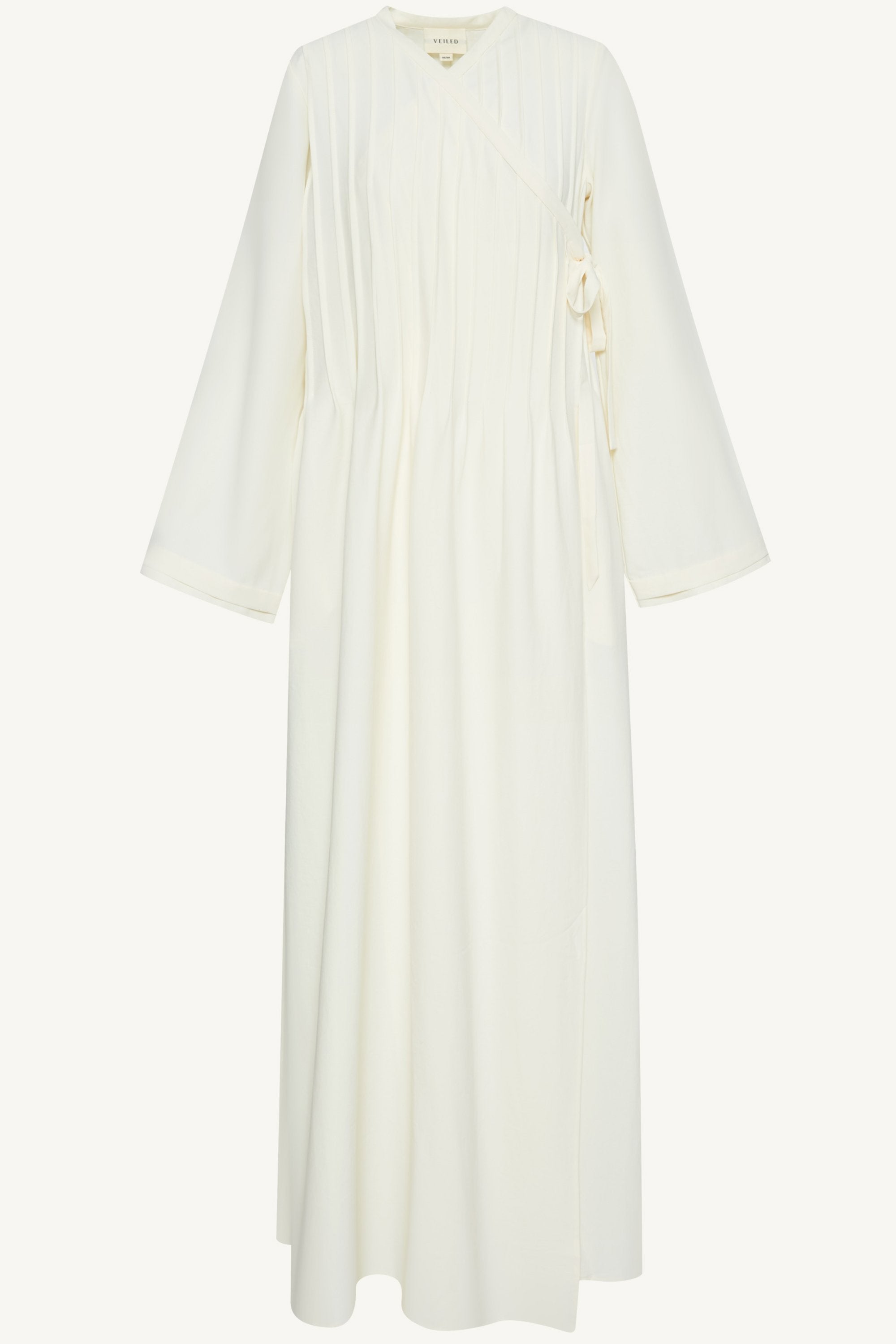 Dania Crossover Tie Open Abaya - Moonbeam Abayas Veiled