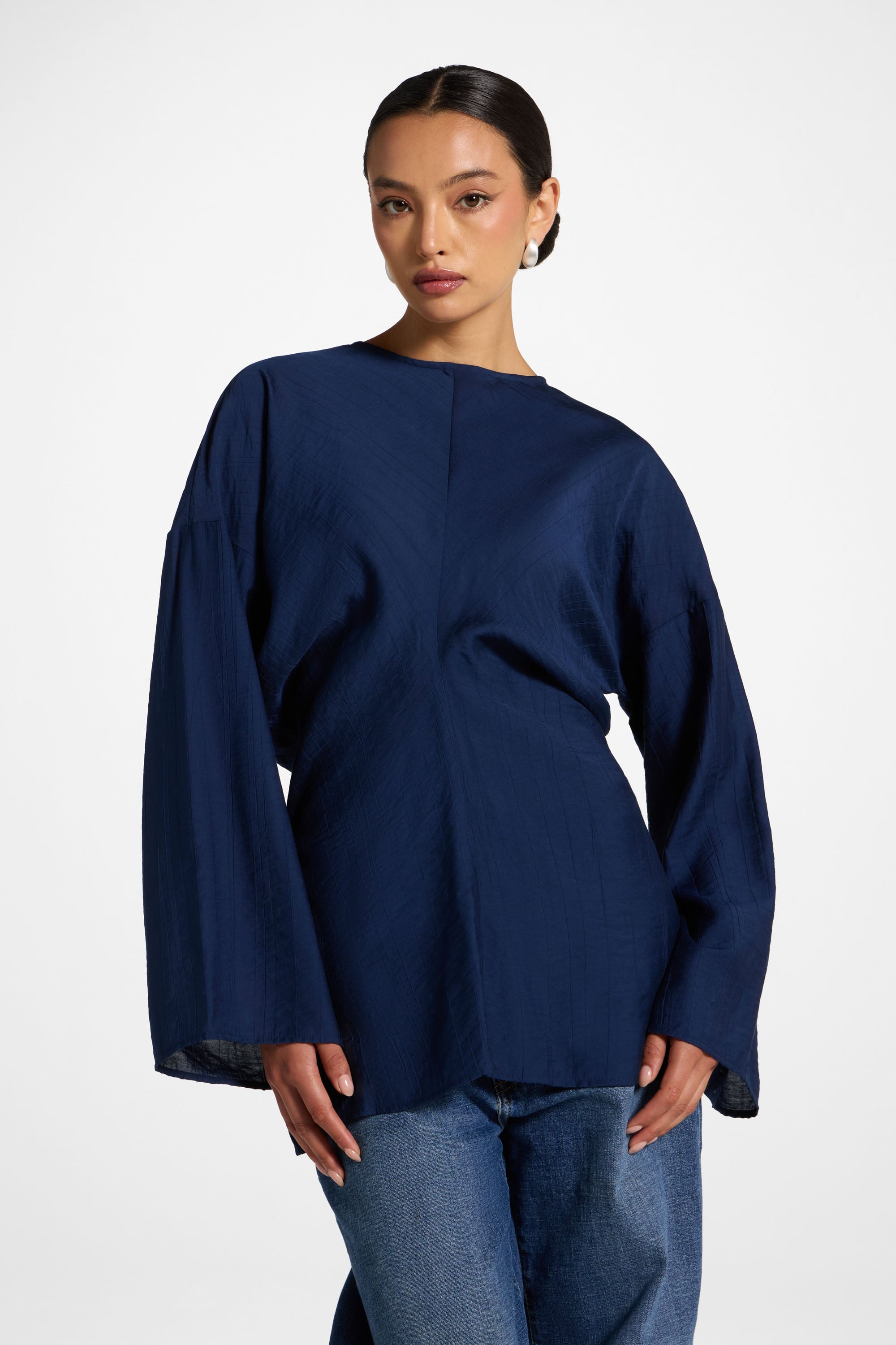 Dolman Sleeve Top - Midnight Abayas Veiled
