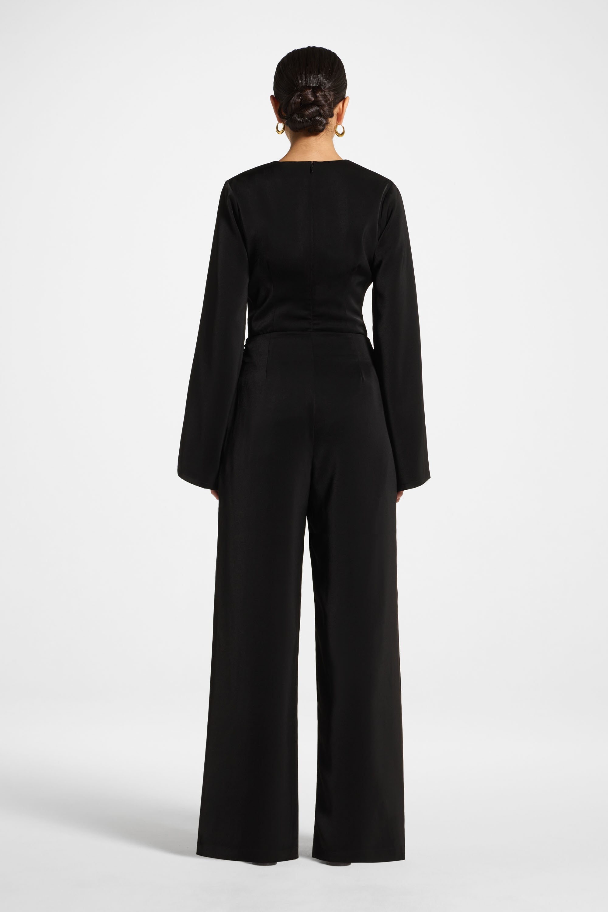 Drape Pants - Black Abayas Veiled
