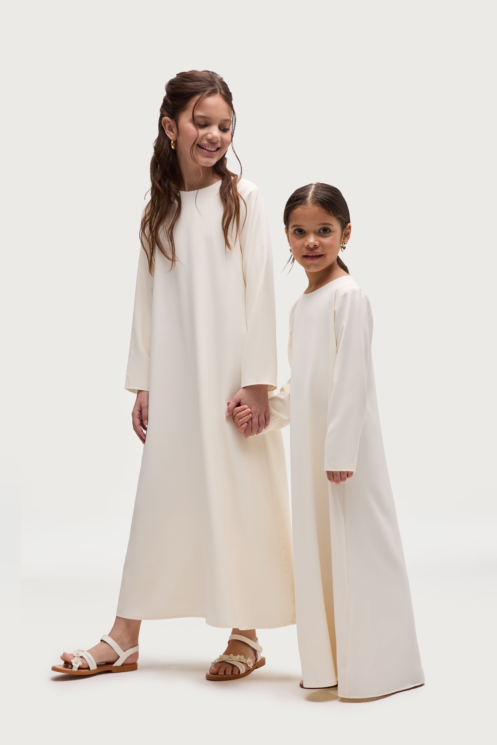 Essential Basic Inner Dress - Moonbeam (Girls) Dresses Veiled