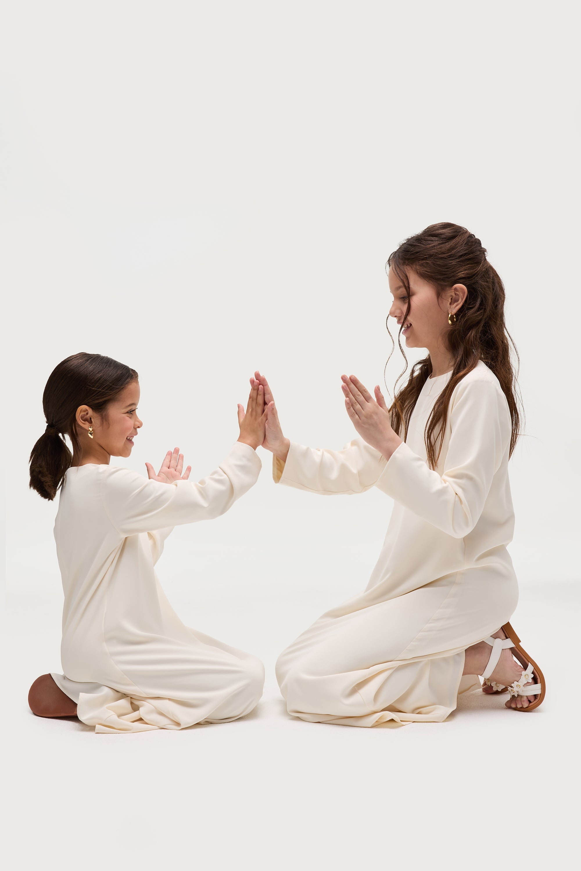 Essential Basic Inner Dress - Moonbeam (Girls) Dresses Veiled