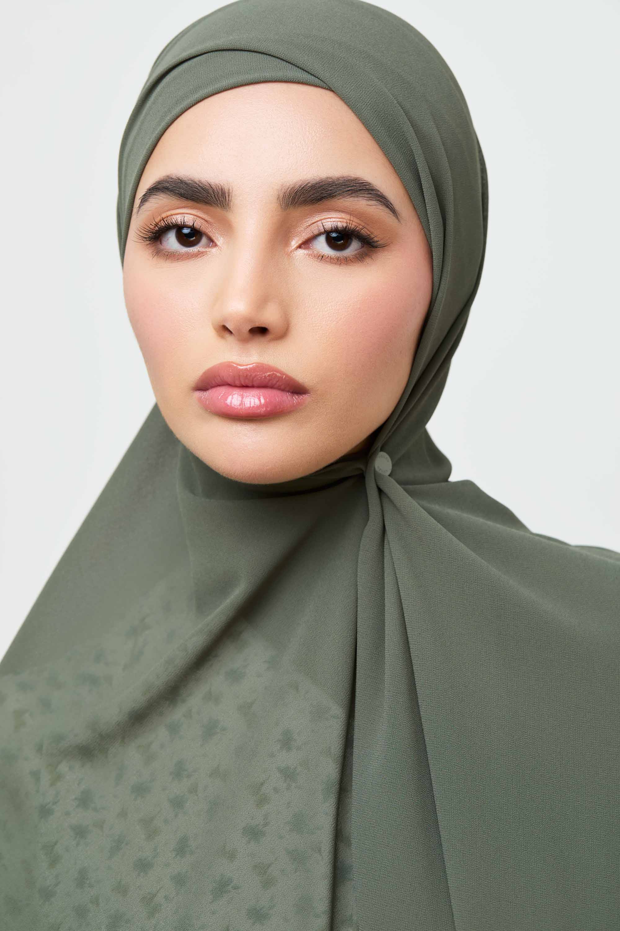 Essential Chiffon Hijab - Agave Green Accessories Veiled