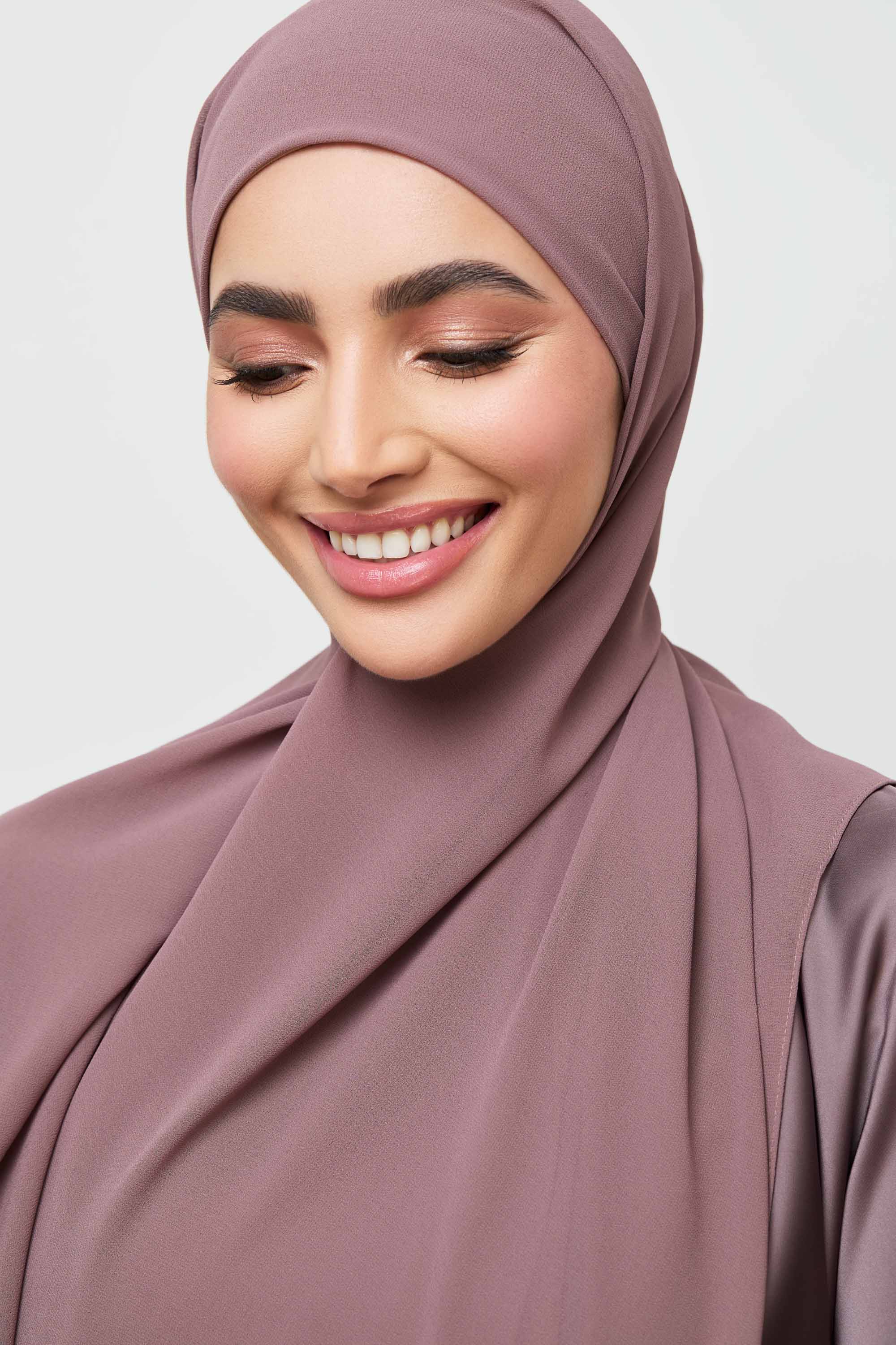 Essential Chiffon Hijab - Twilight Mauve Accessories epschoolboard 