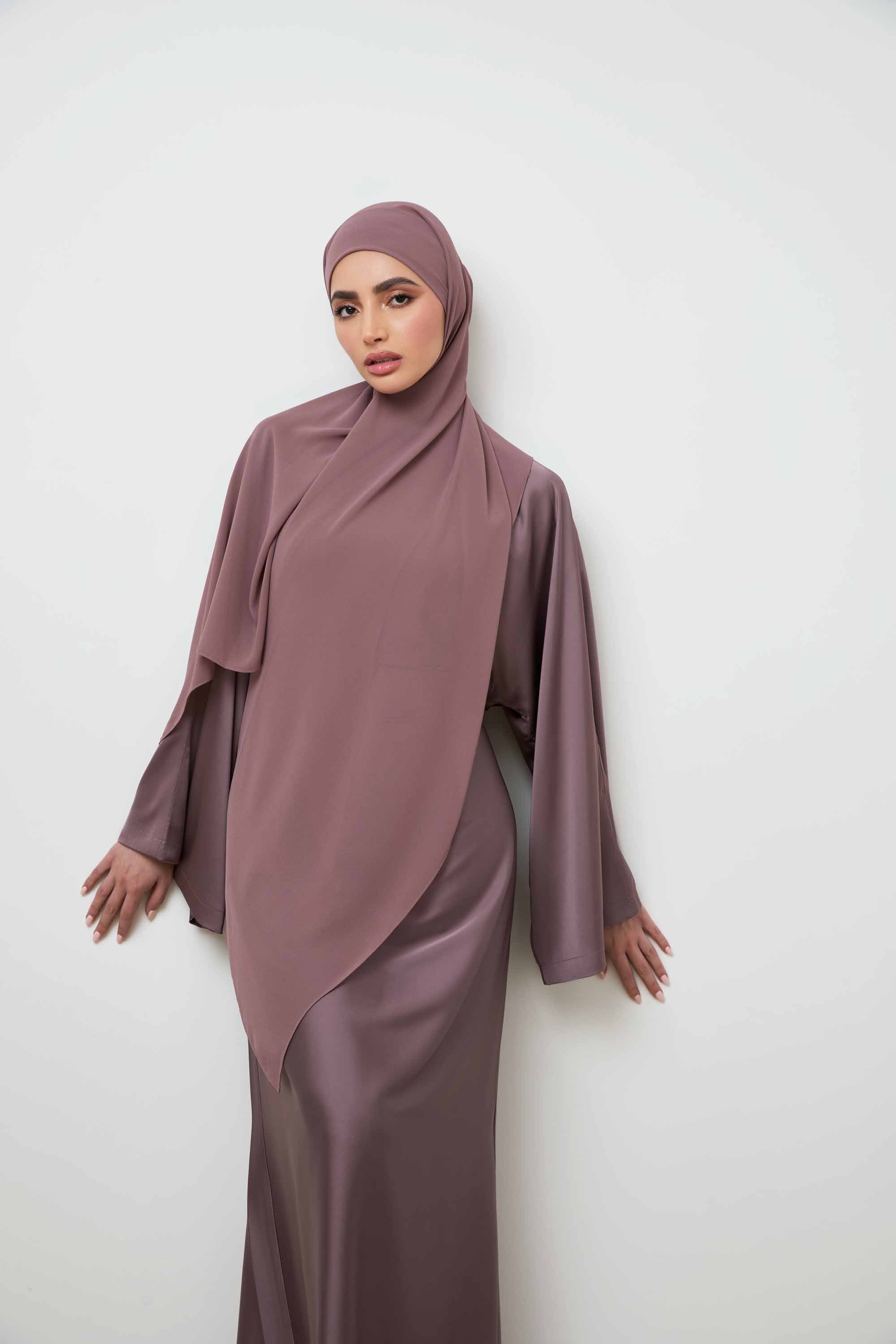 Essential Chiffon Hijab - Twilight Mauve Accessories epschoolboard 