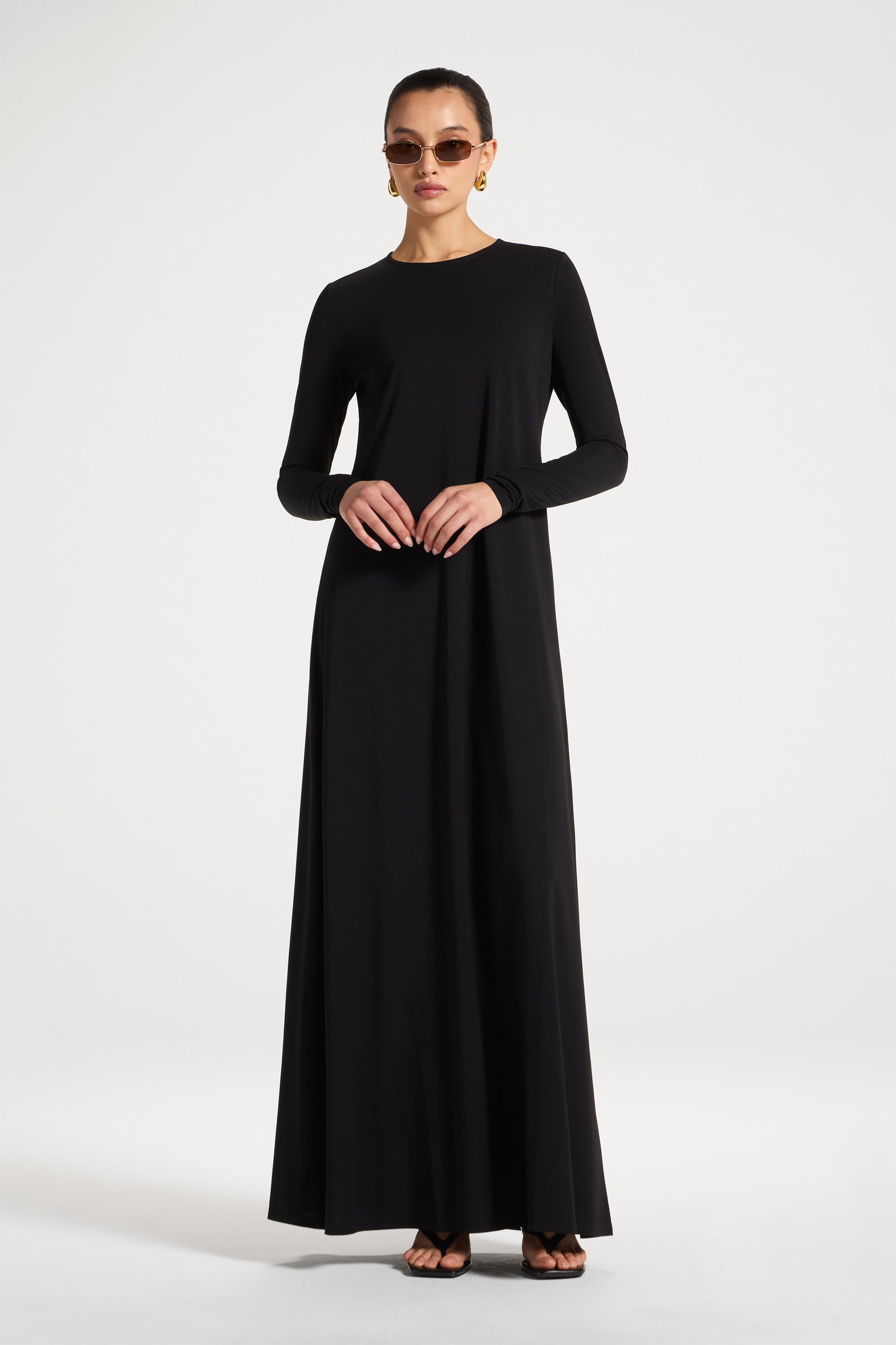 Everyday Abaya & Dress Set - Black Abayas Veiled