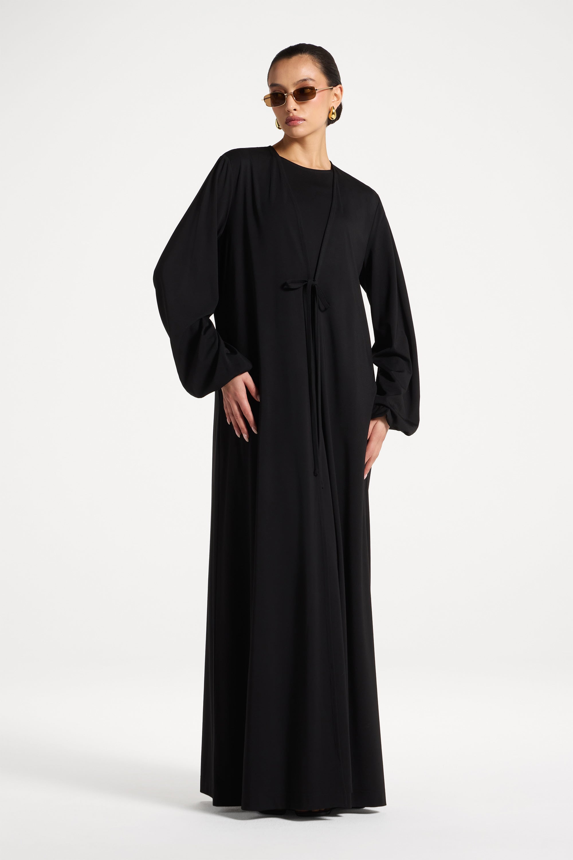 Everyday Abaya & Dress Set - Black Abayas Veiled