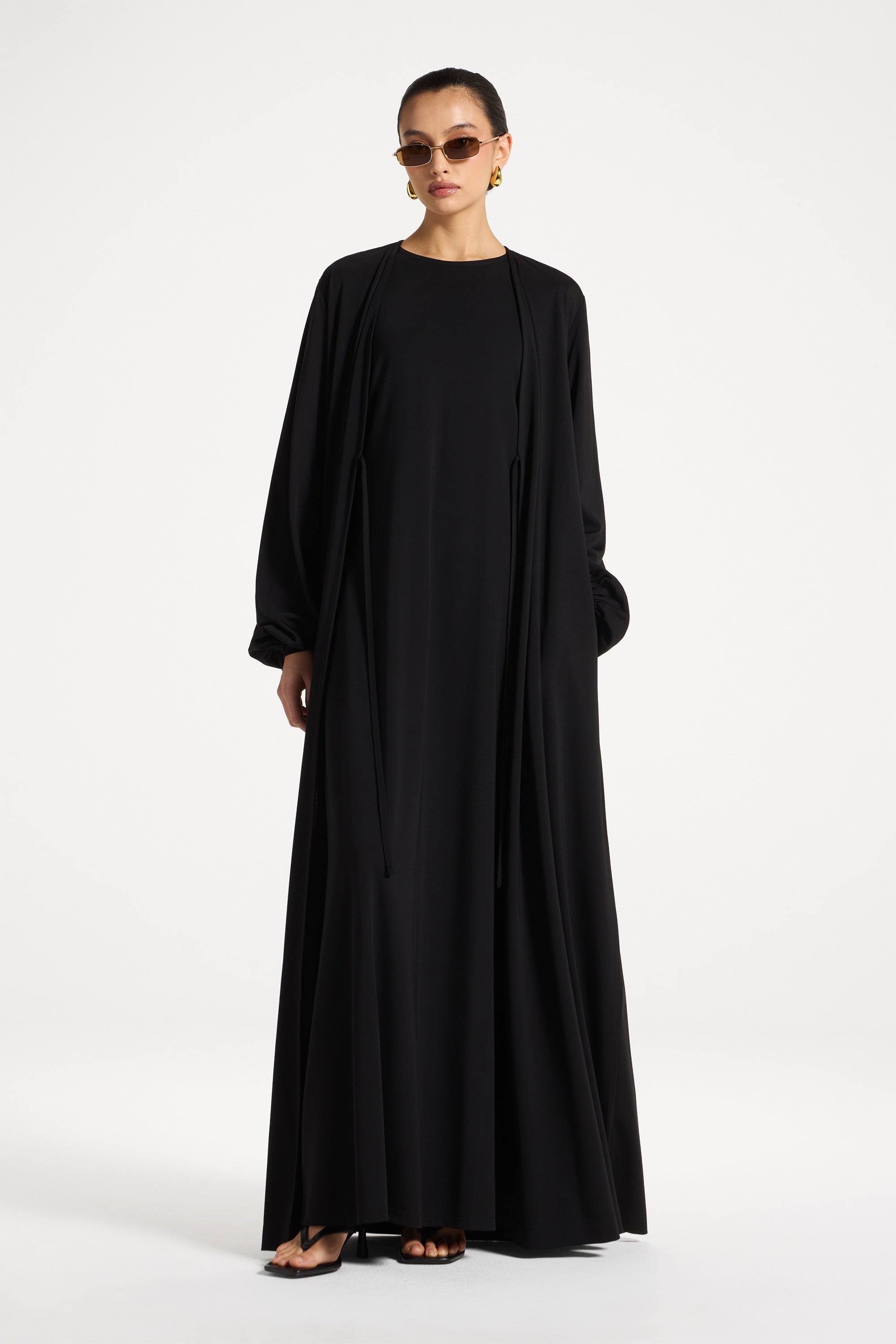 Everyday Abaya & Dress Set - Black Abayas Veiled