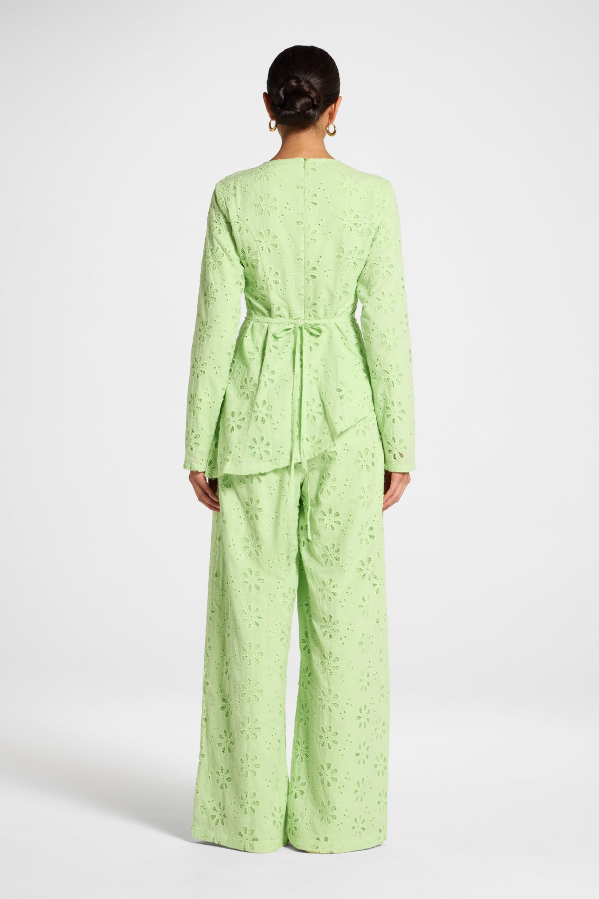 Eyelet Asymmetric Top - Butterfly Top Veiled