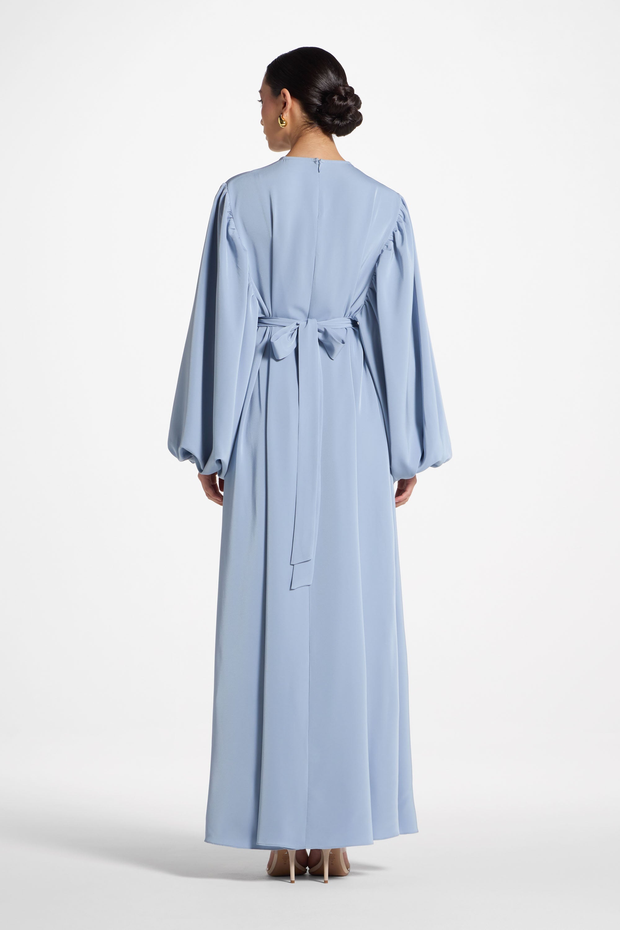 Hidaya Maxi Dress - Denim Abayas Veiled