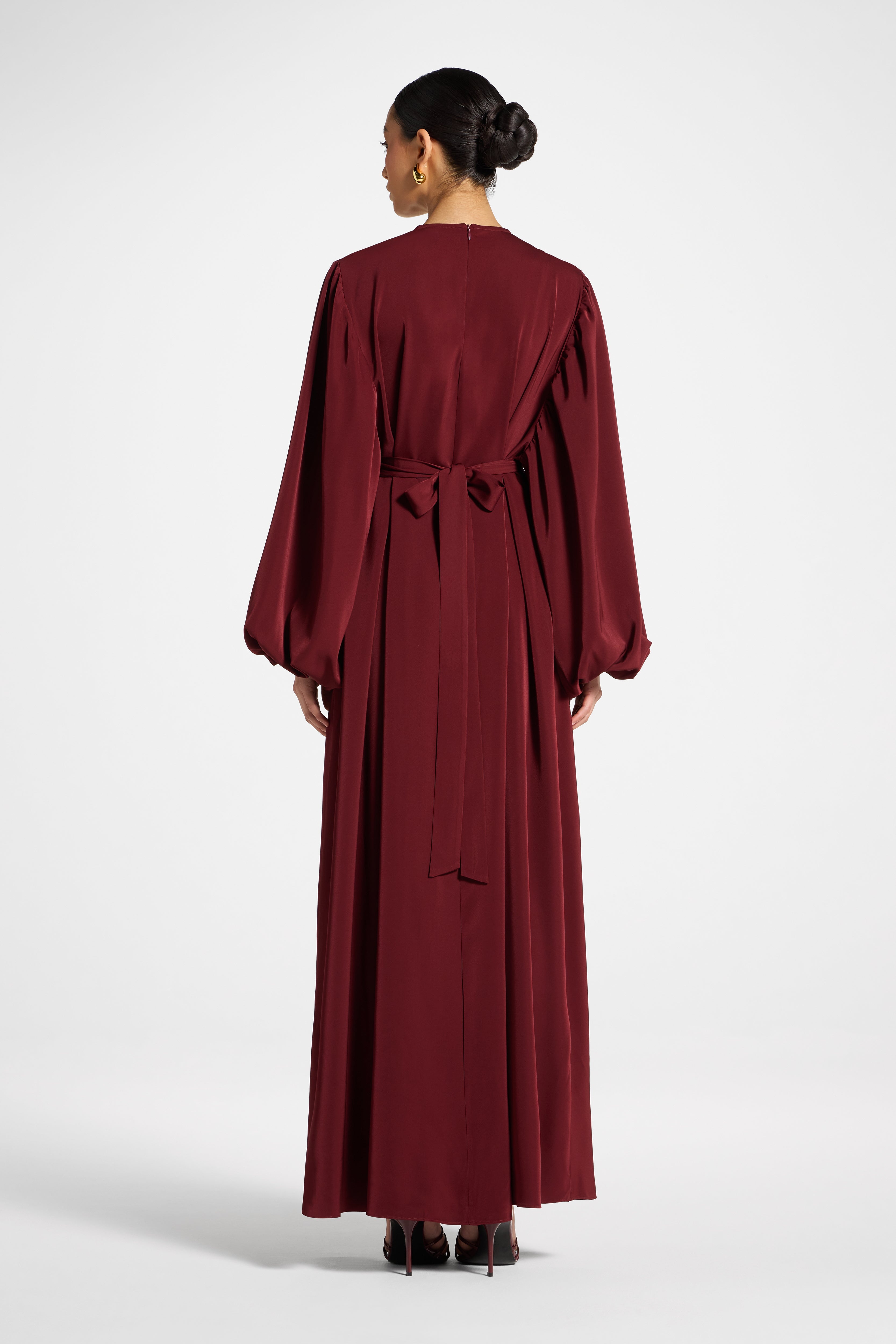 Hidaya Maxi Dress - Pomegranate Abayas Veiled