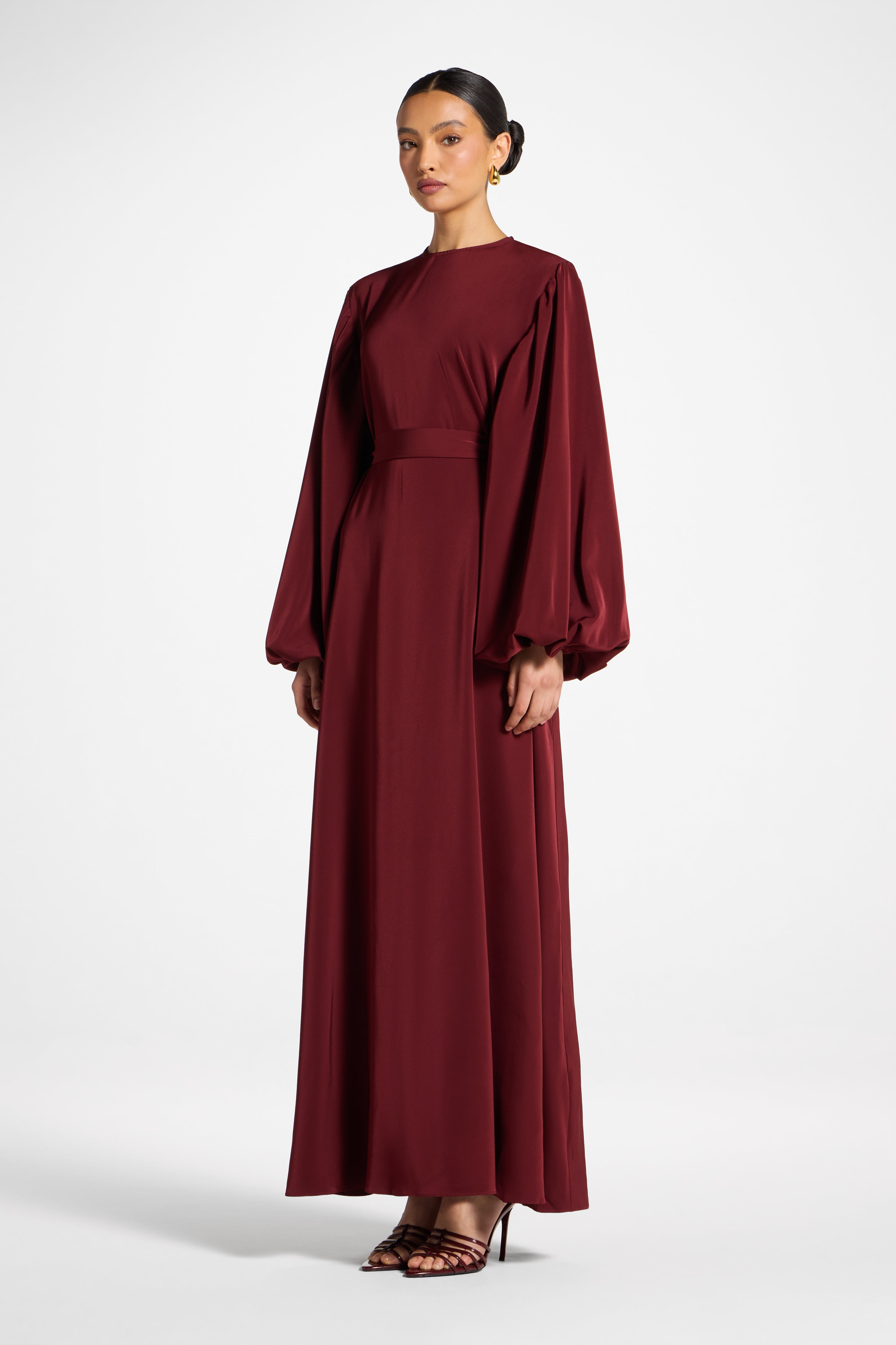 Hidaya Maxi Dress - Pomegranate Abayas Veiled