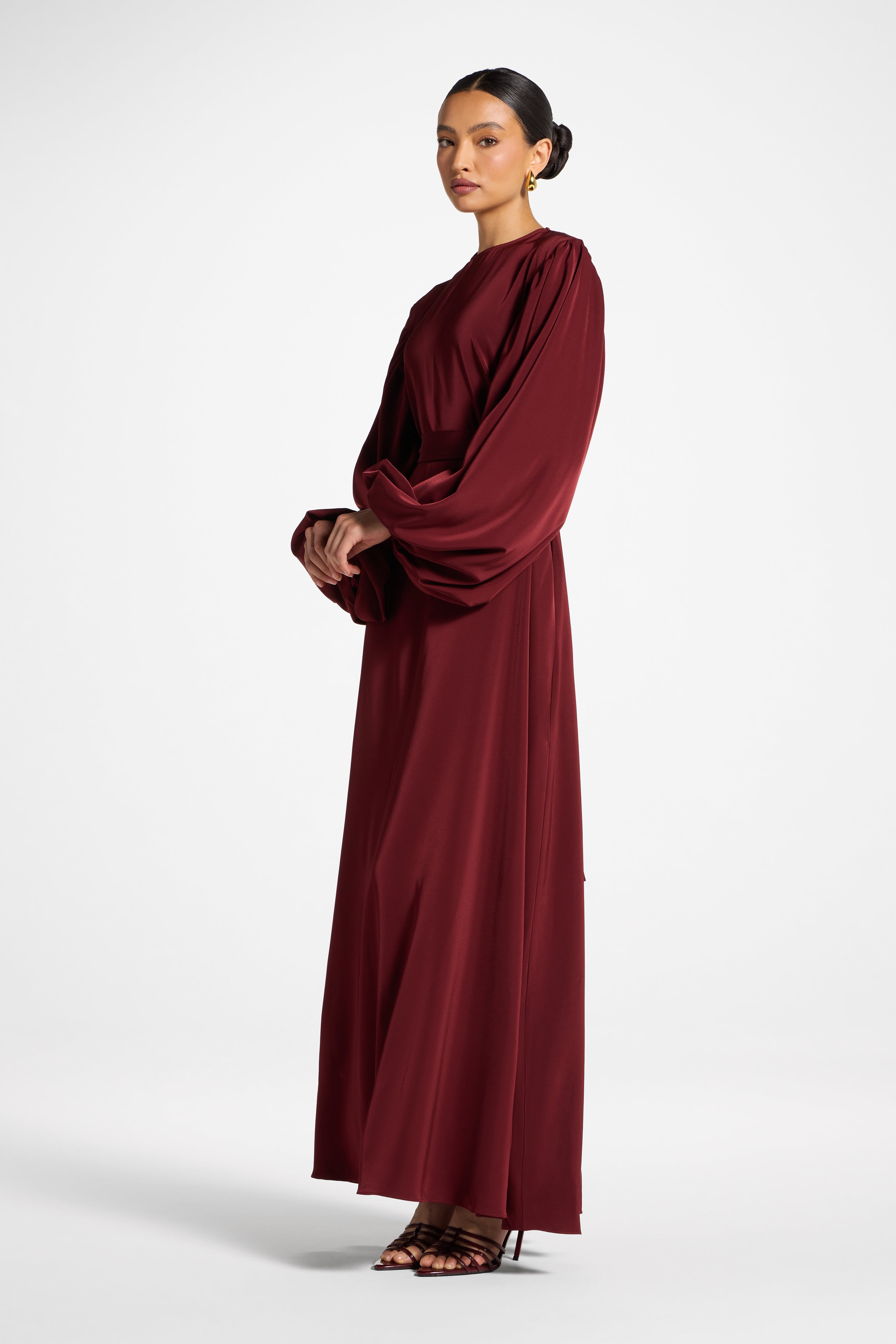 Hidaya Maxi Dress - Pomegranate Abayas Veiled