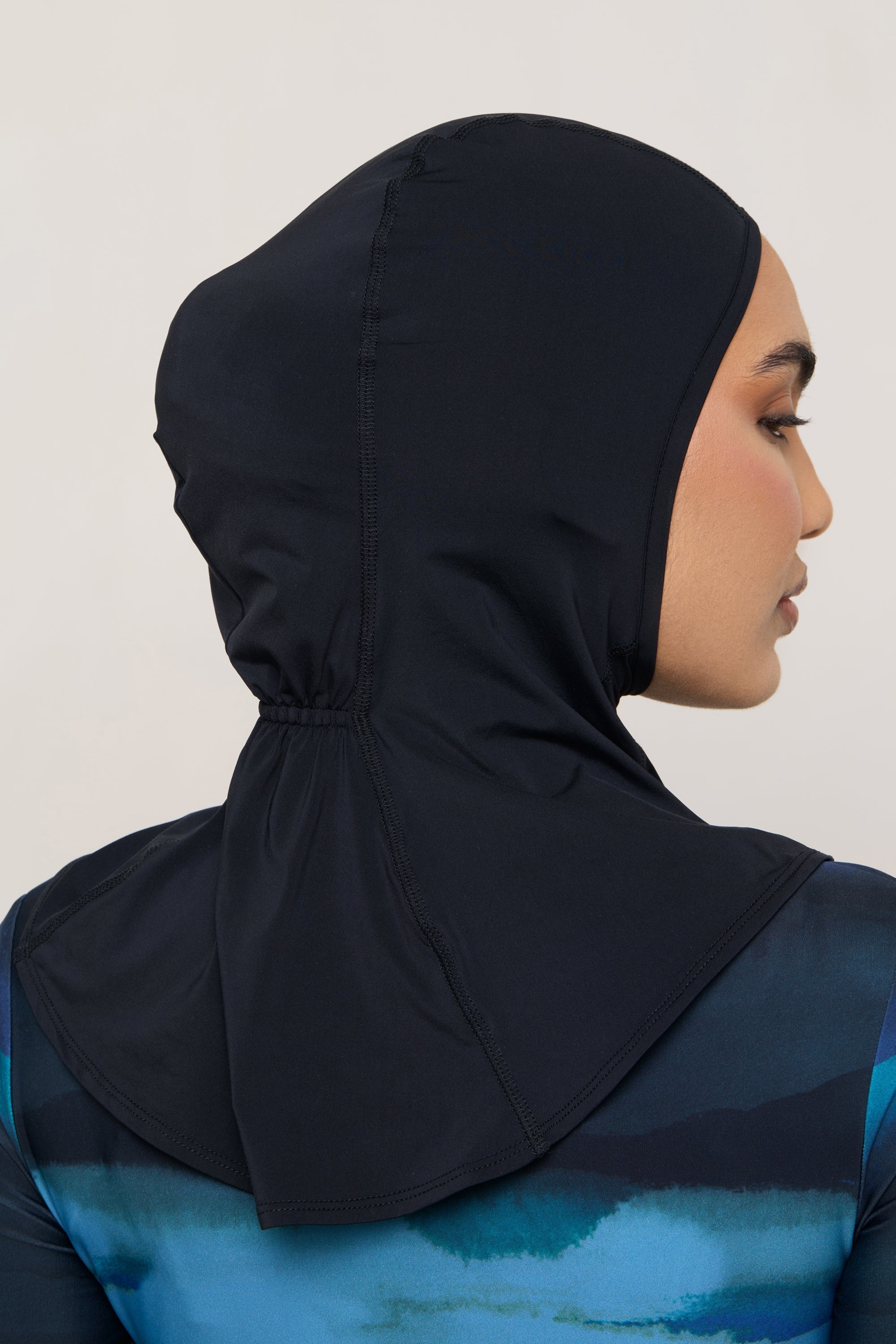 Instant Swim Hijab - Black Swim Veiled