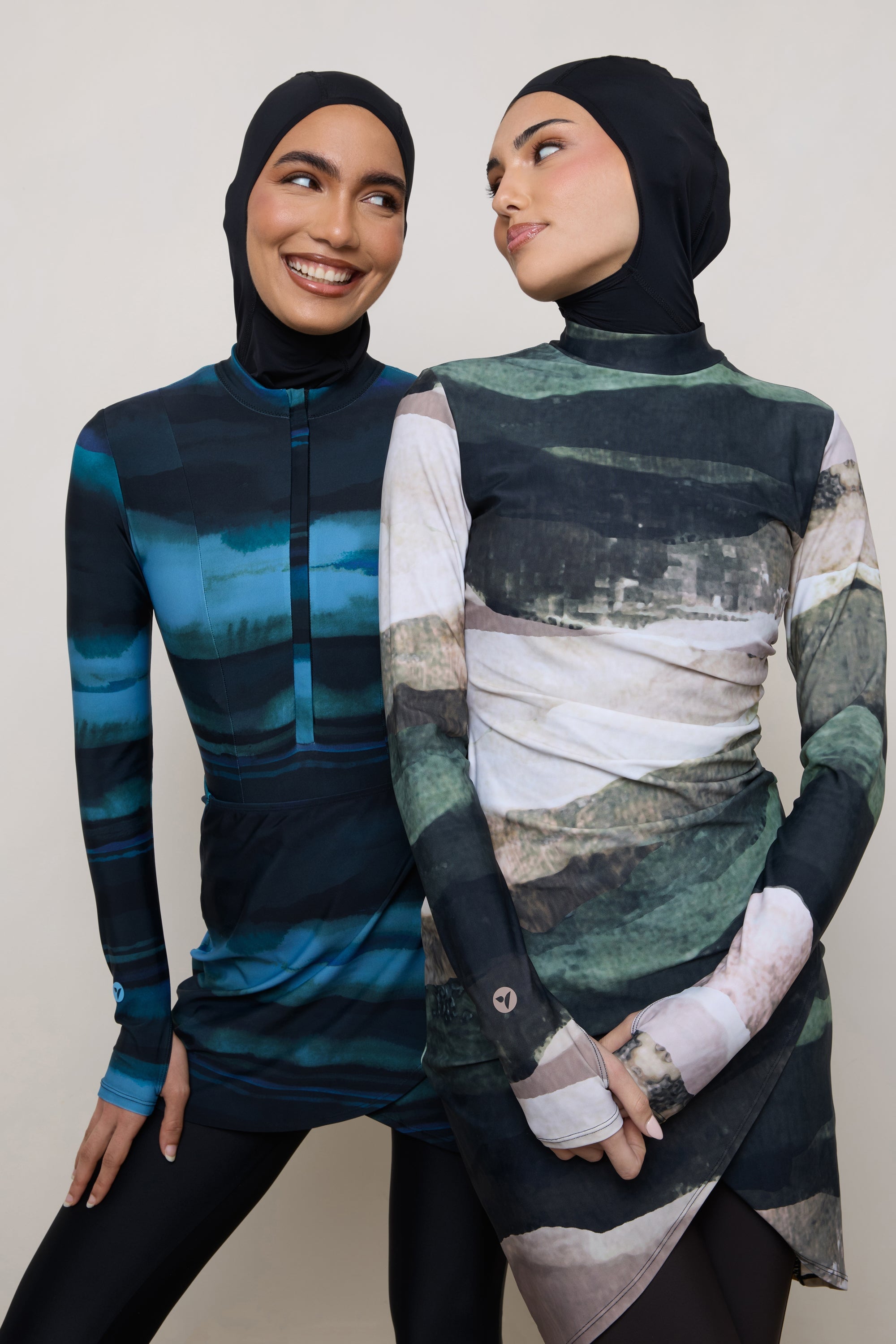 Instant Swim Hijab - Black Swim Veiled