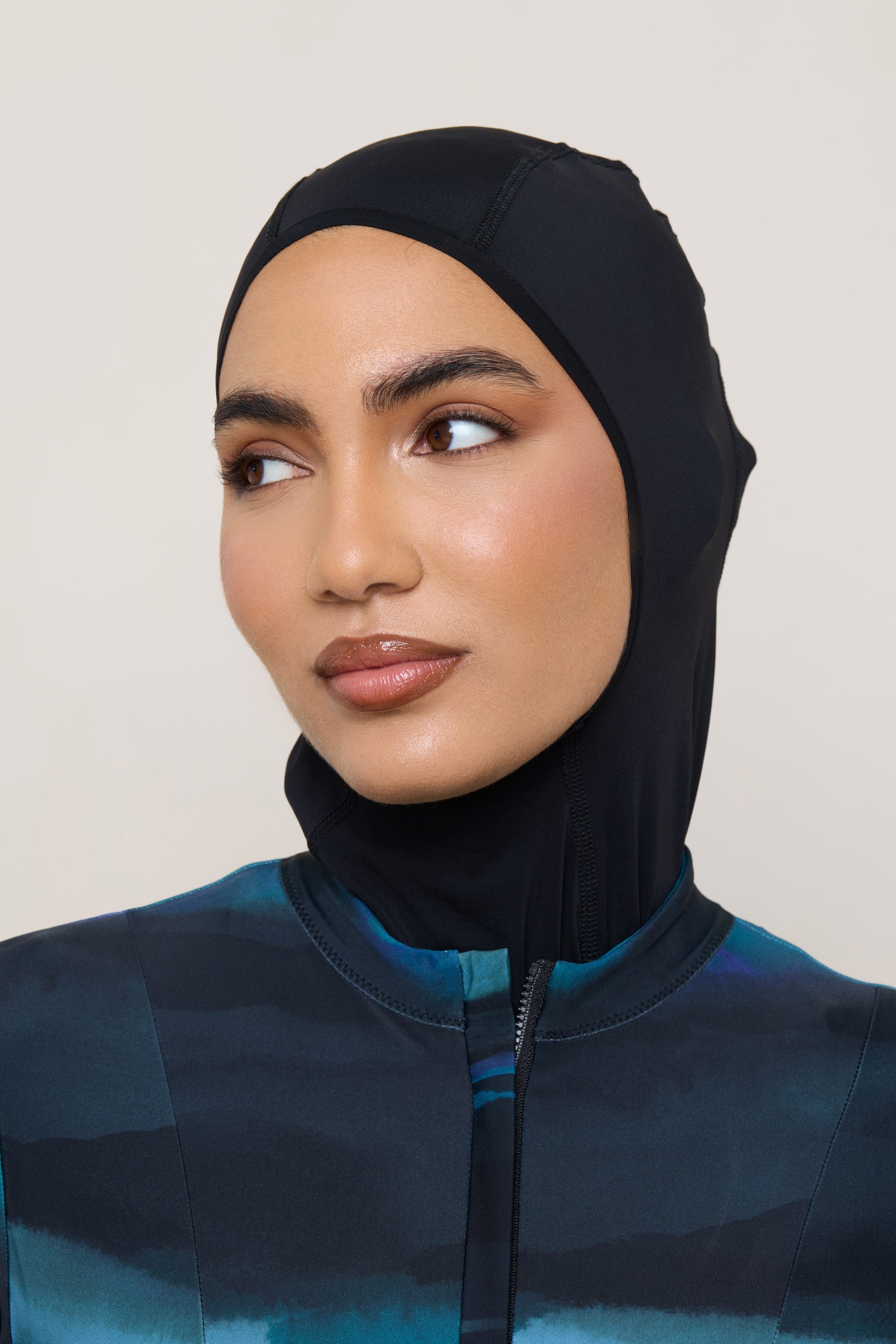 Instant Swim Hijab - Black Swim Veiled
