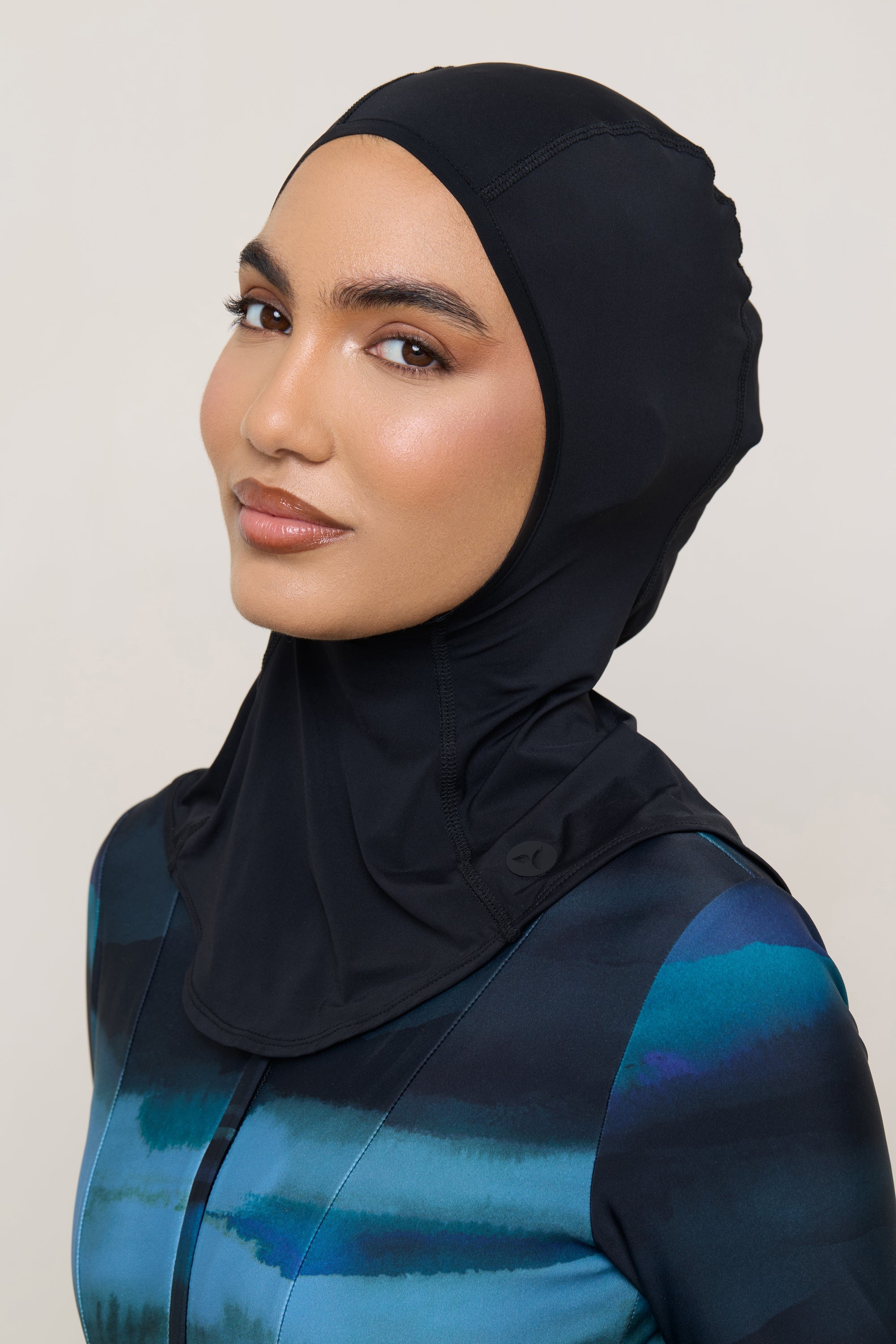 Instant Swim Hijab - Black Swim Veiled