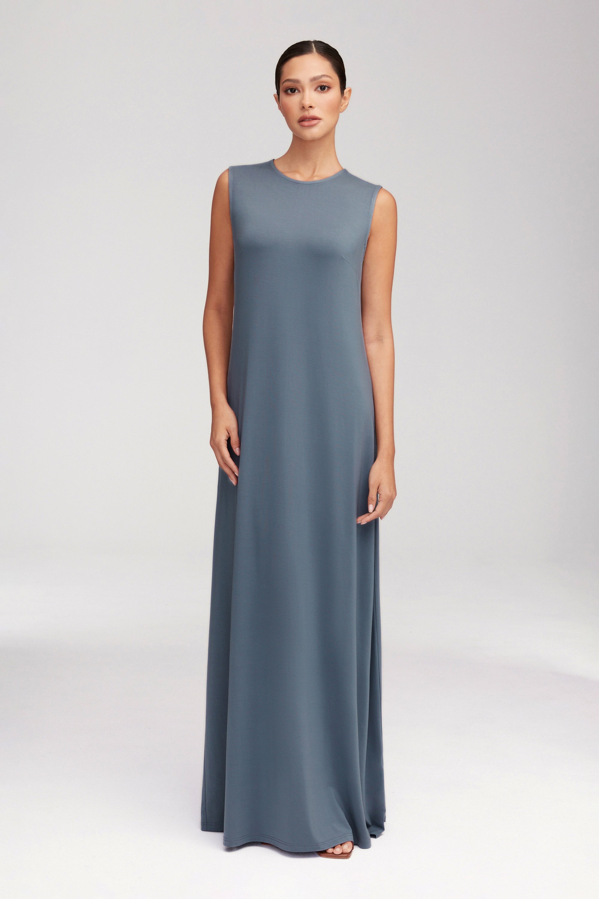 Jenin Jersey Maxi Dress- Dusk Clothing Veiled 