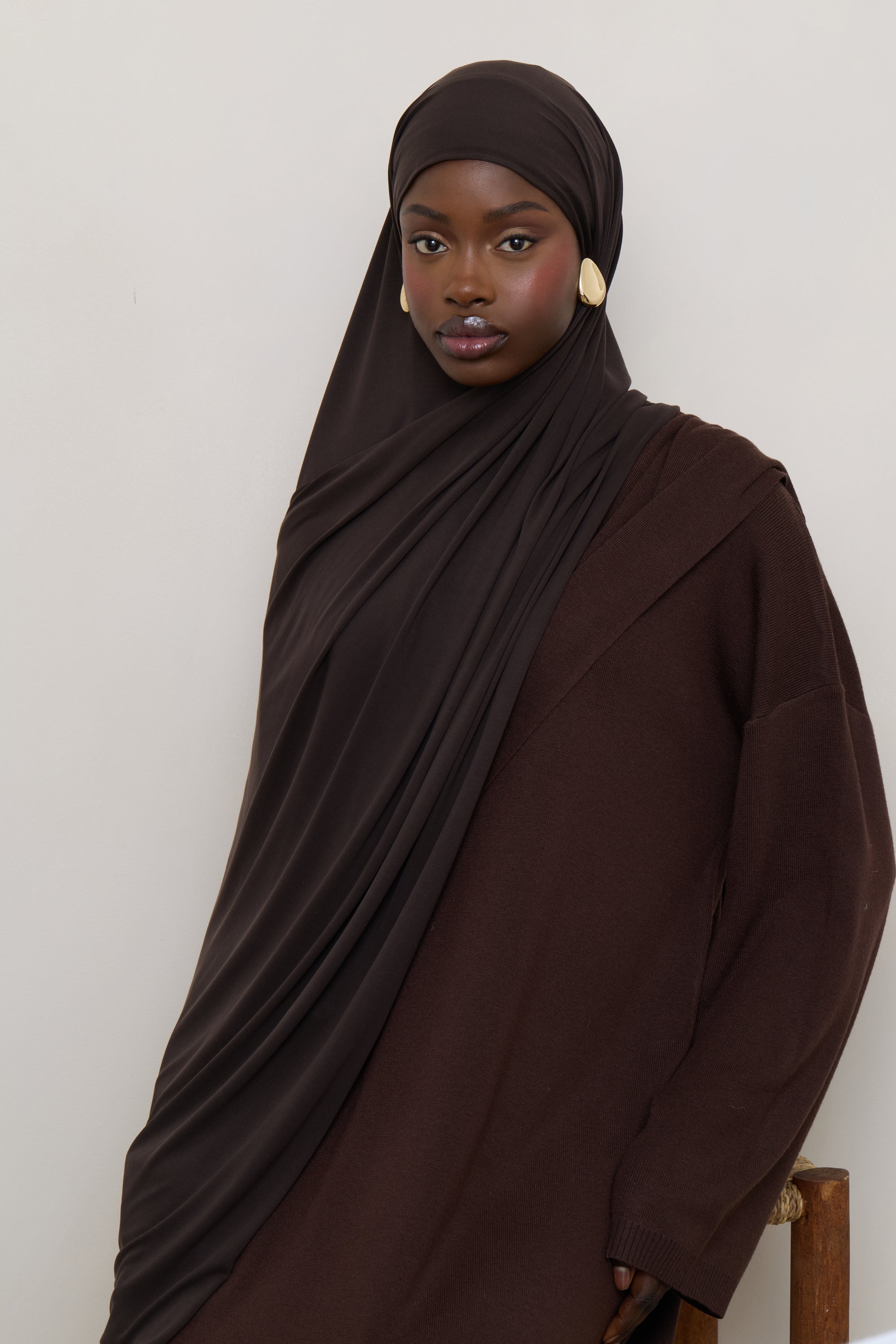 Jersey Hijab - Chocolate Torte Hijabs Veiled