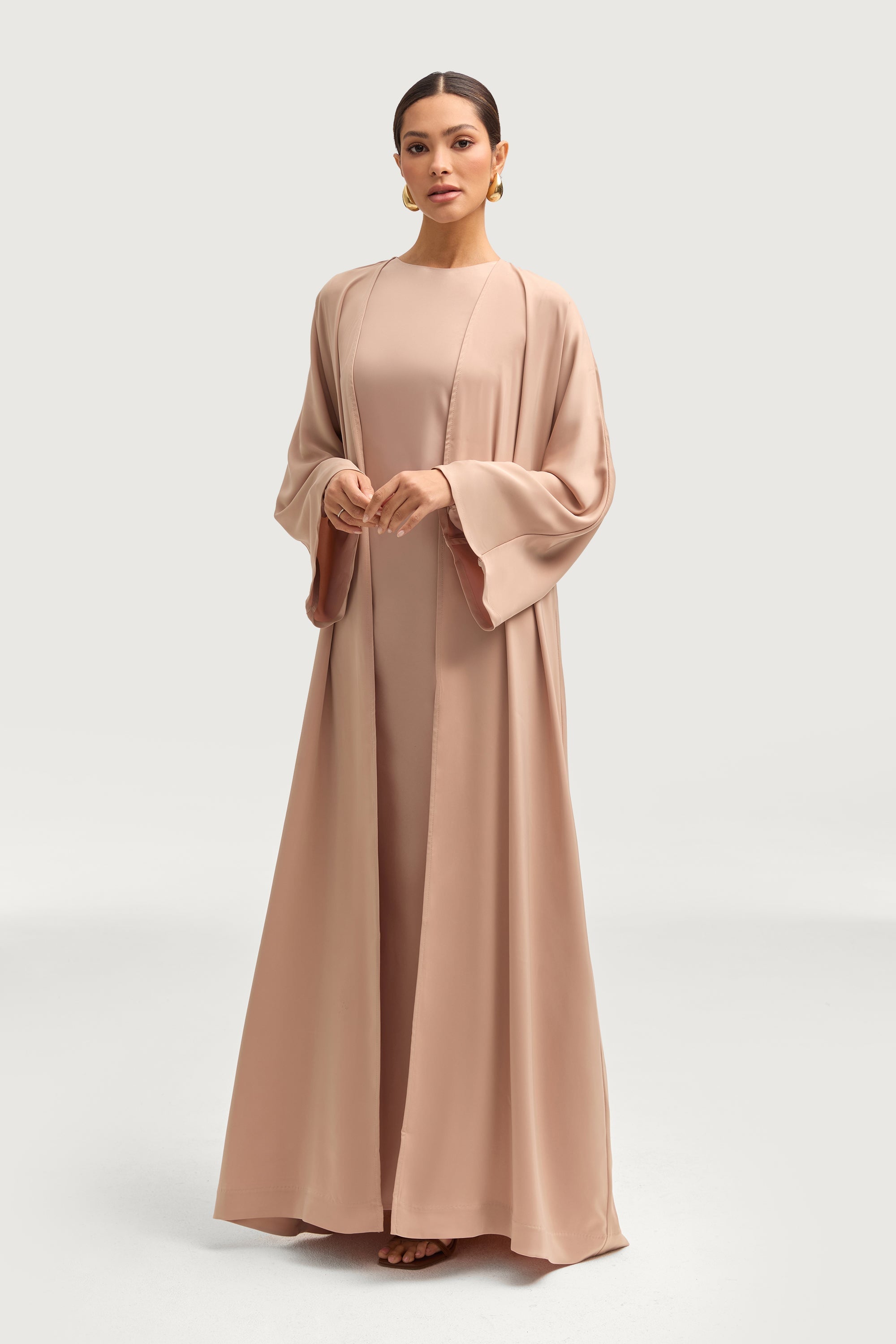 Open abayas hotsell