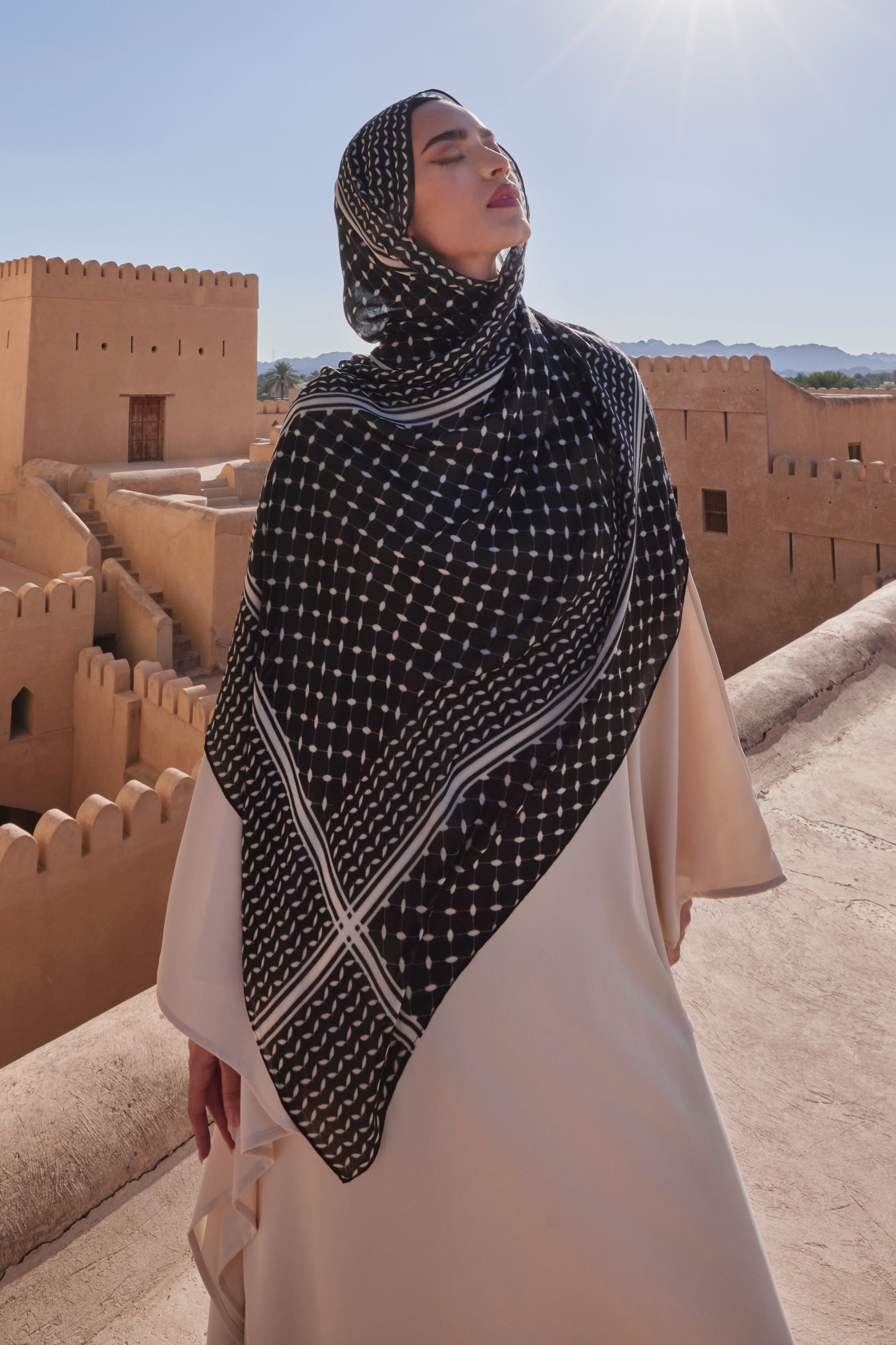 Keffiyeh Modal Hijab - Rebel Hijabs Veiled