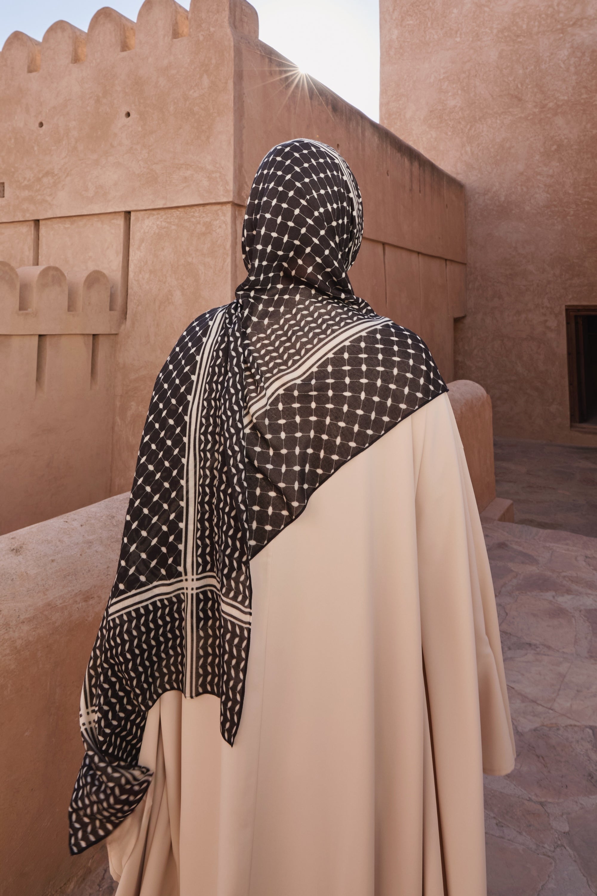 Keffiyeh Modal Hijab - Rebel Hijabs Veiled